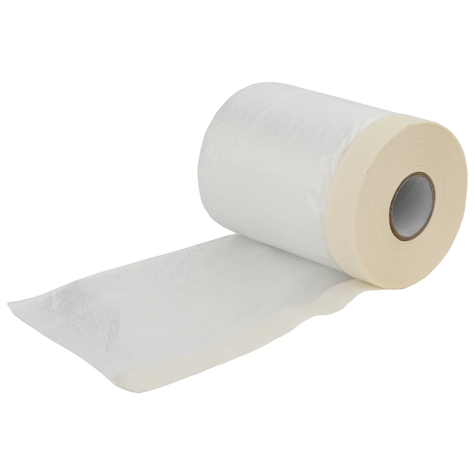 vidaXL Stofdoek met plakband 12 pcs Doorzichtig 55 x 3300 cm HDPE