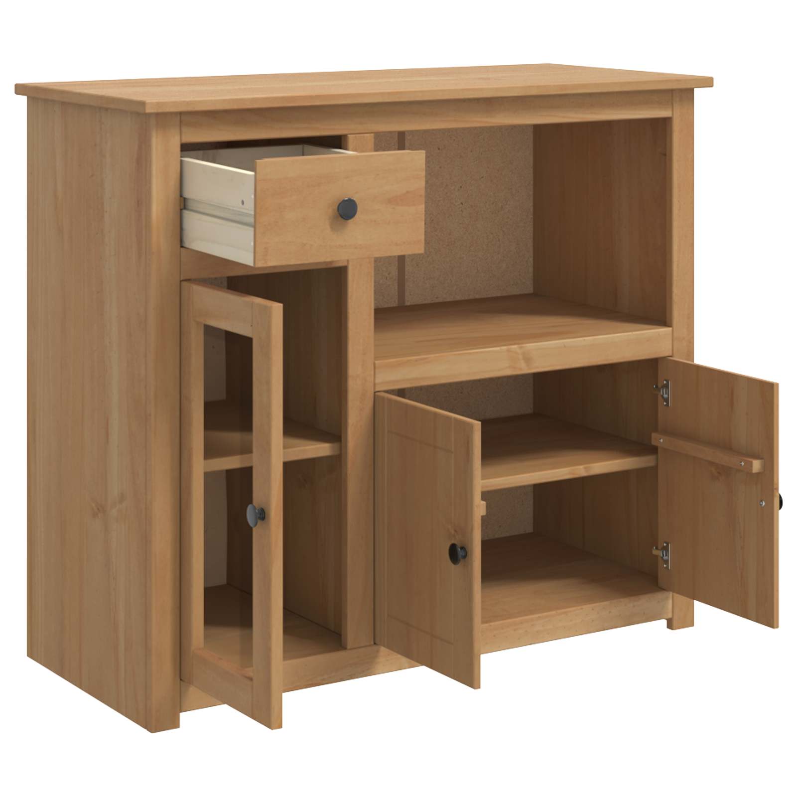 VidaXL Magnetron Dressoir PANAMA Honing Wax 99.5 x 44 x 86.5 cm