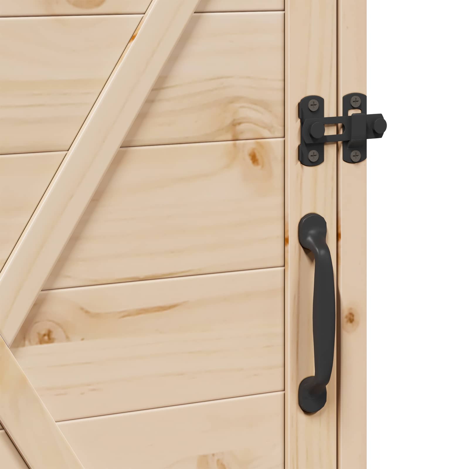 vidaXL Tuinschuur Naturel 59,5 x 56 x 113,5 cm Massief Vurenhout