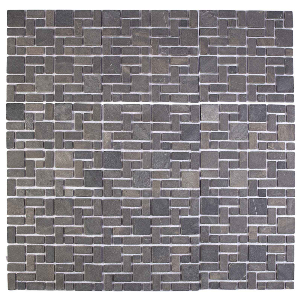 vidaXL Mozaïek Tegels Crèmekleurig 30 x 30 cm Marmer