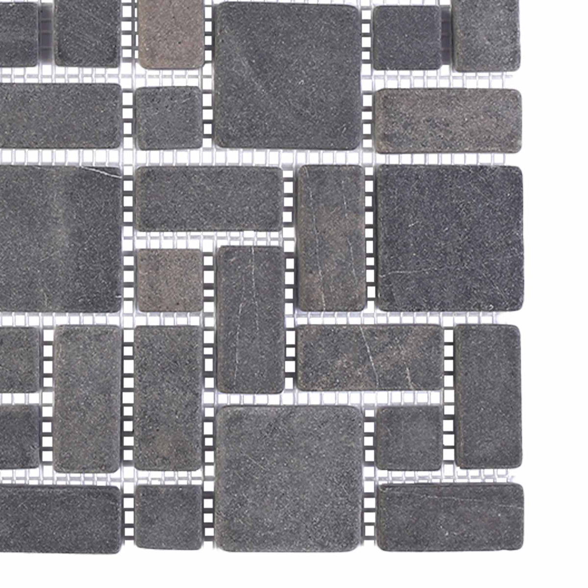vidaXL Mozaïek Tegels Crèmekleurig 30 x 30 cm Marmer