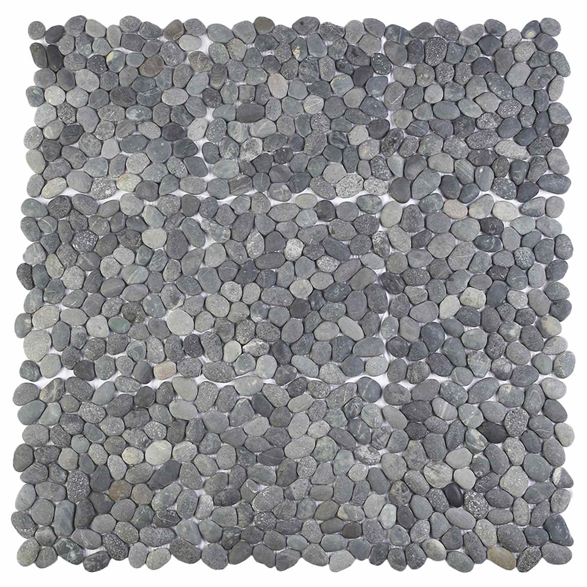 vidaXL Kiezeltegels Beige en Lichtroze 30 x 30 cm Rivierenkiezel
