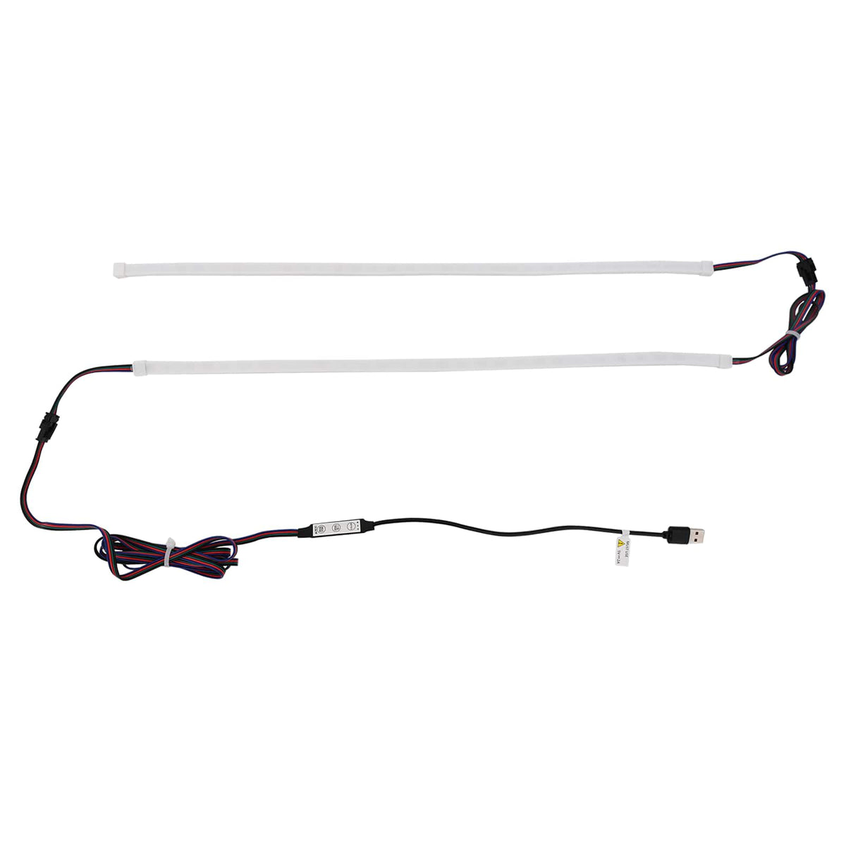 vidaXL LED-strip 55 cm Meerkleurig PVC