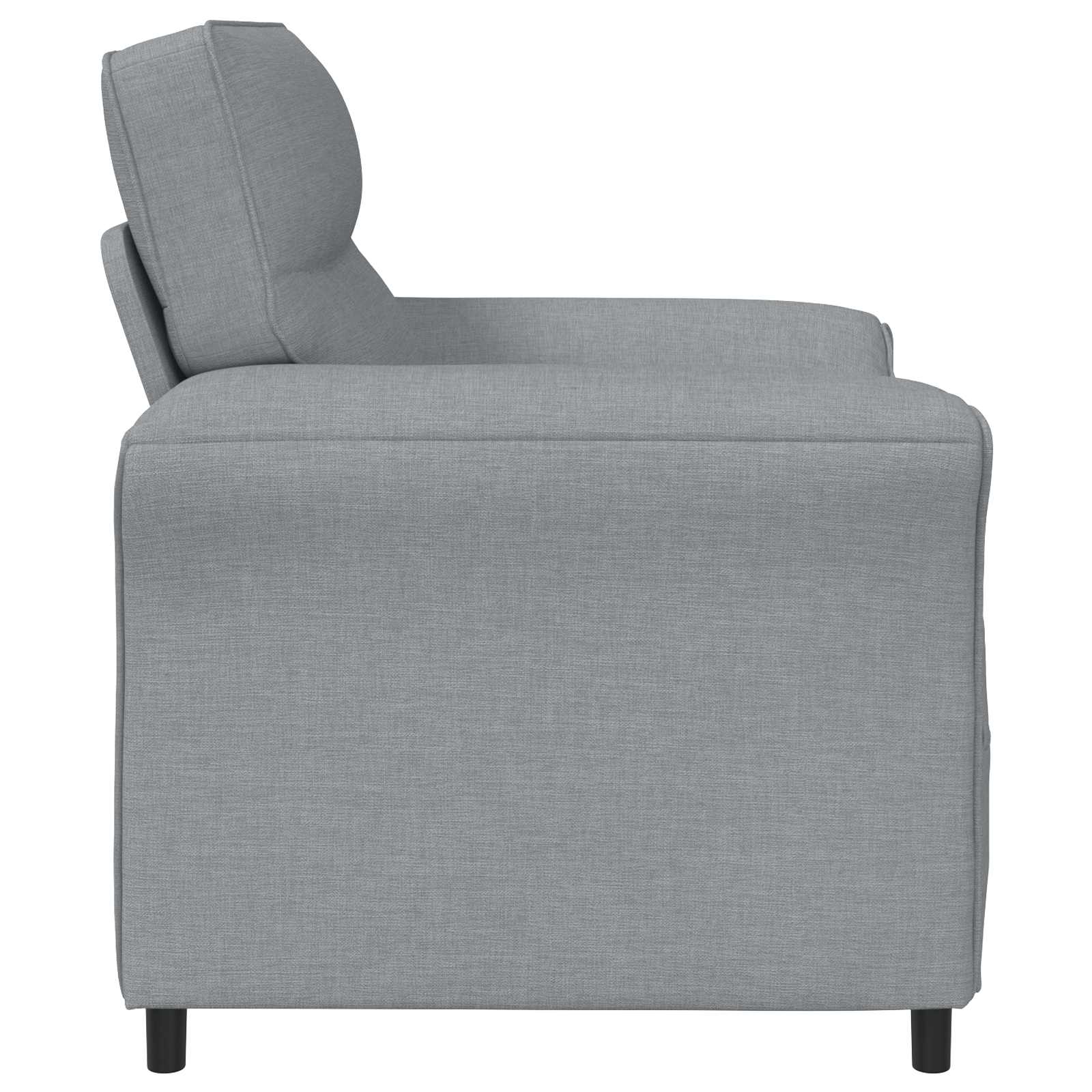 vidaXL Bank 100% polyester metalen frame MDF, Multiplex
