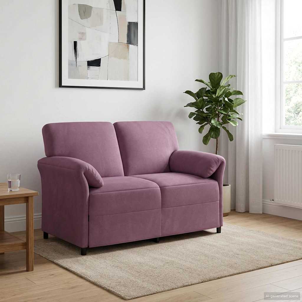 vidaXL 1-Zits Bank Lichtgrijs 88 x 83 x 95 cm Fluweel