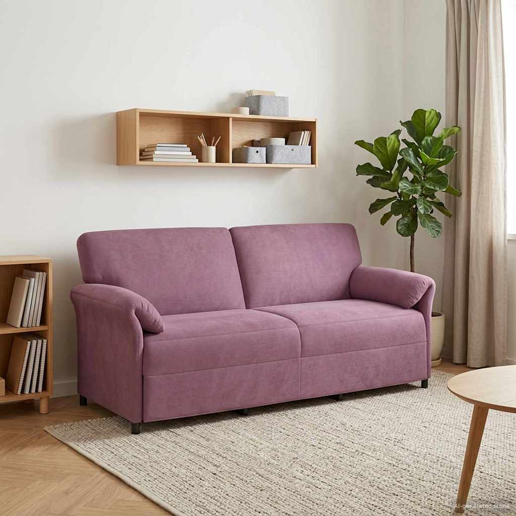 vidaXL 1-Zits Bank Lichtgrijs 88 x 83 x 95 cm Fluweel