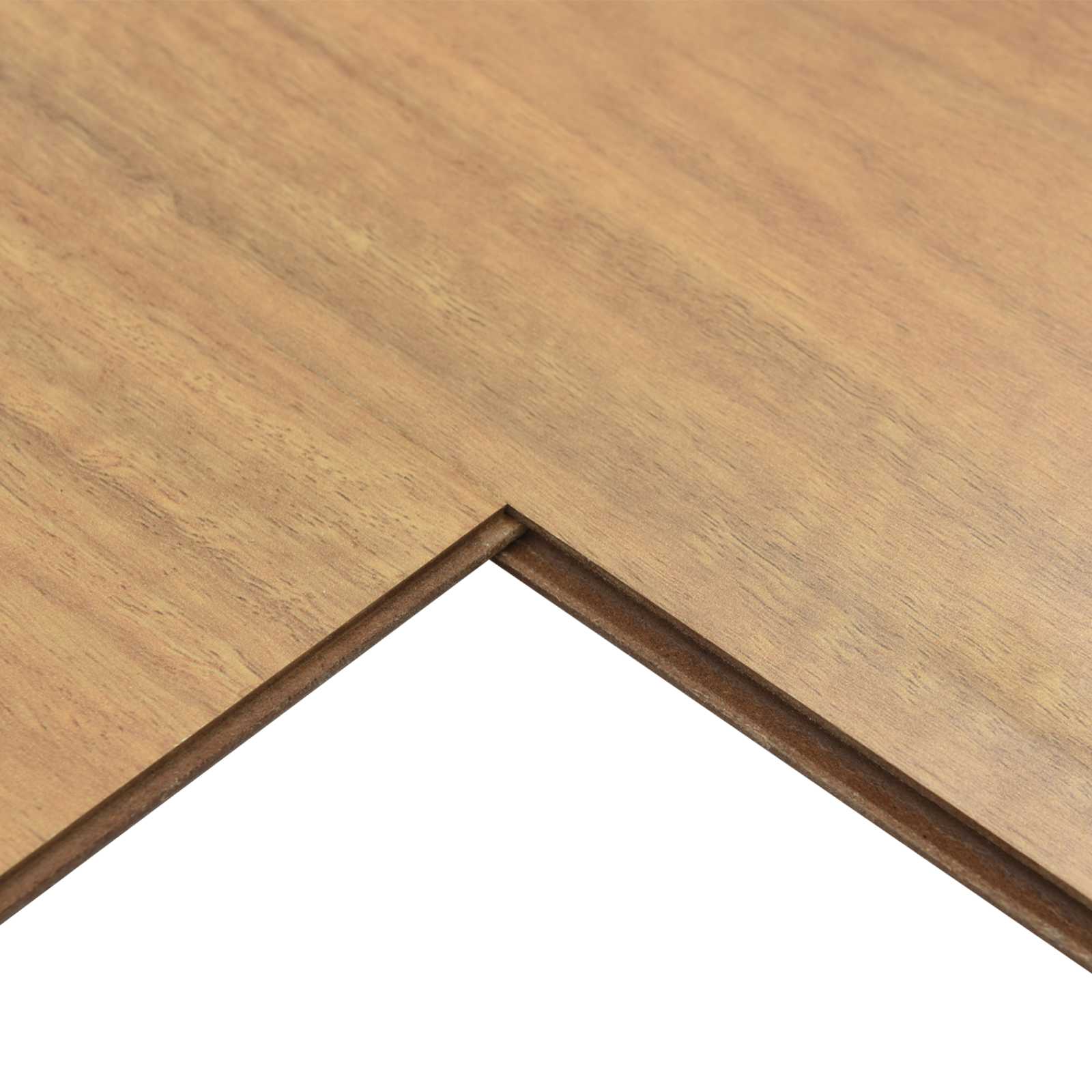 vidaXL Laminaatvloer 5 pcs Donker Walnoten 101 x 20 x 0,8 cm