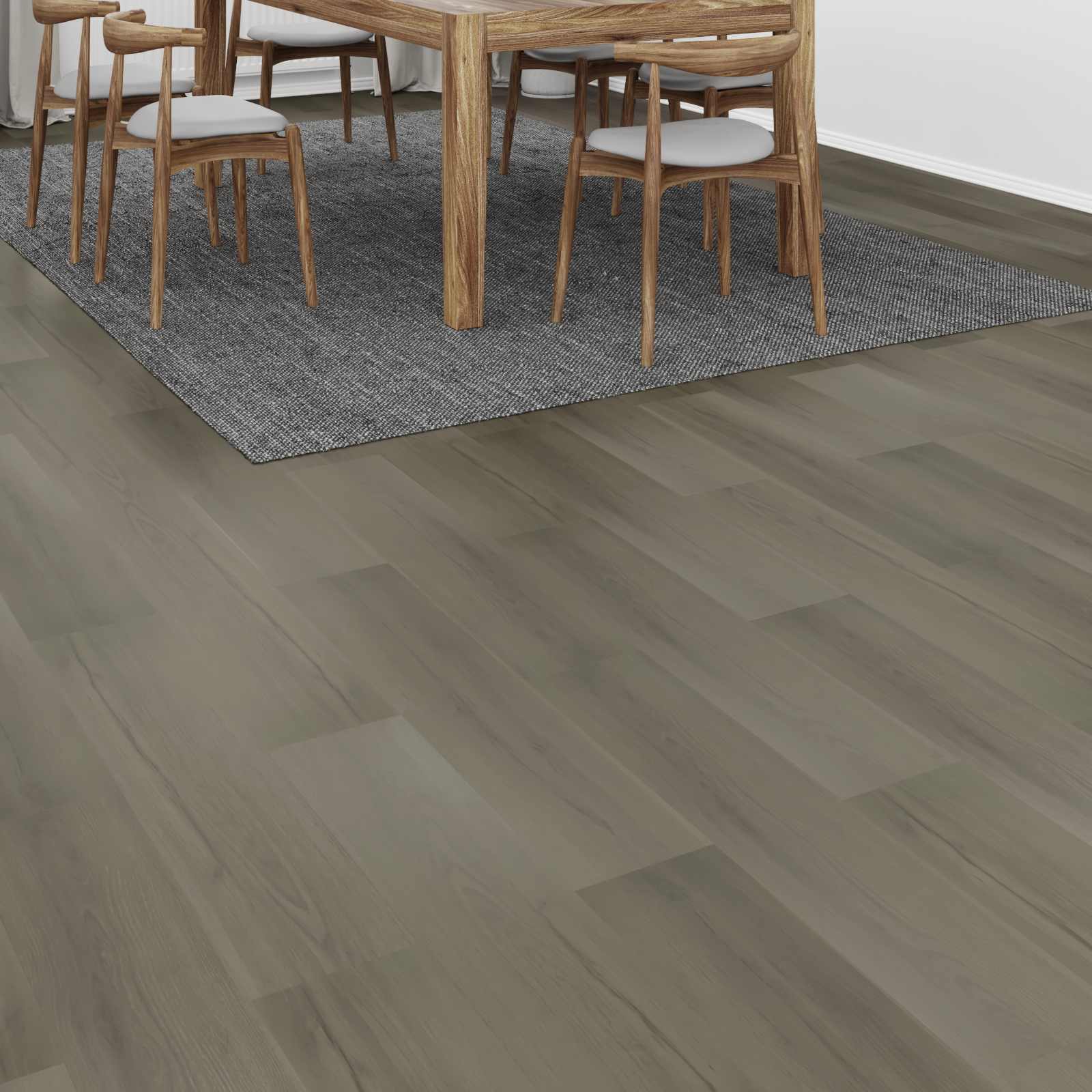 vidaXL Laminaatvloer 5 pcs Donker Walnoten 101 x 20 x 0,8 cm