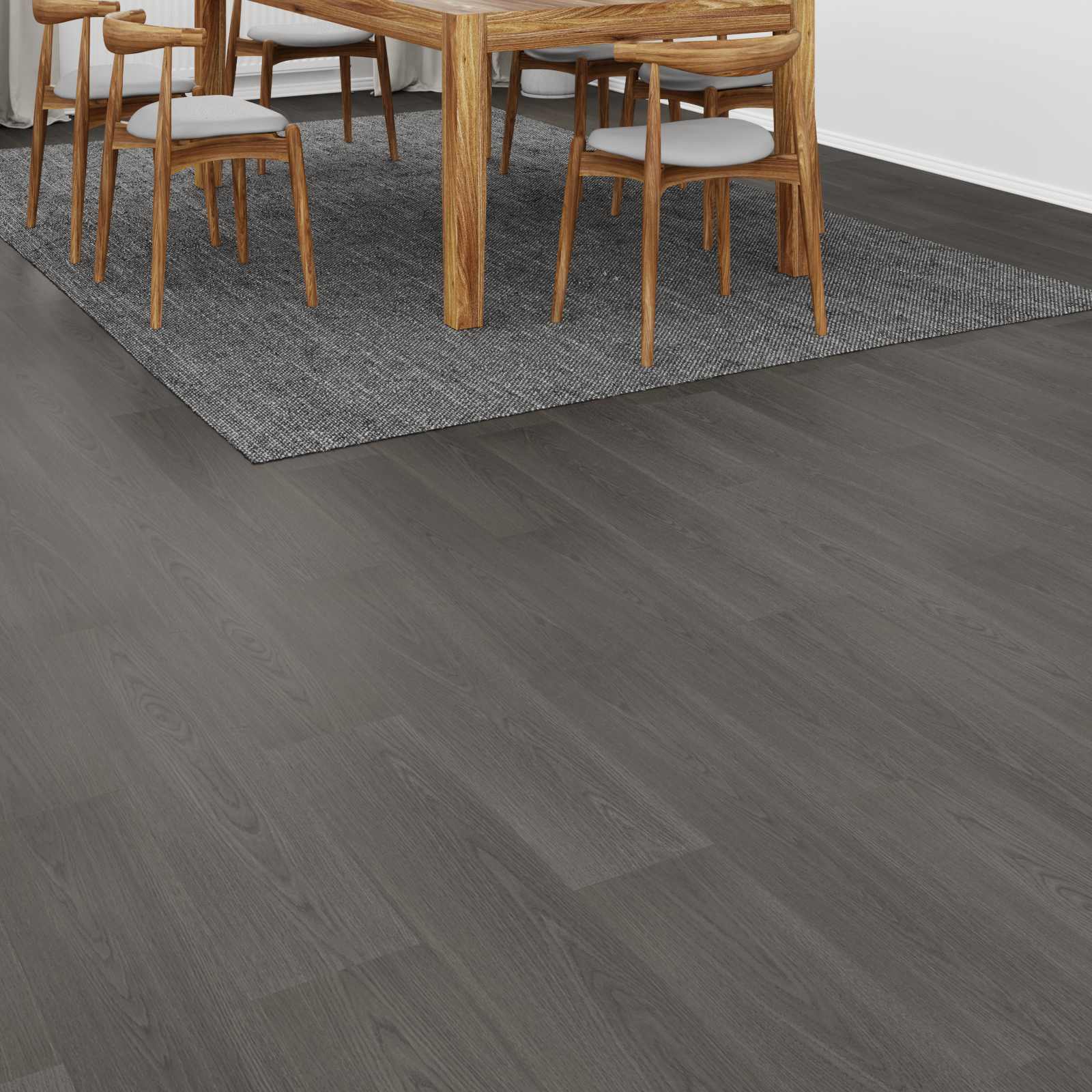 vidaXL Laminaatvloer 5 pcs Donker Walnoten 101 x 20 x 0,8 cm