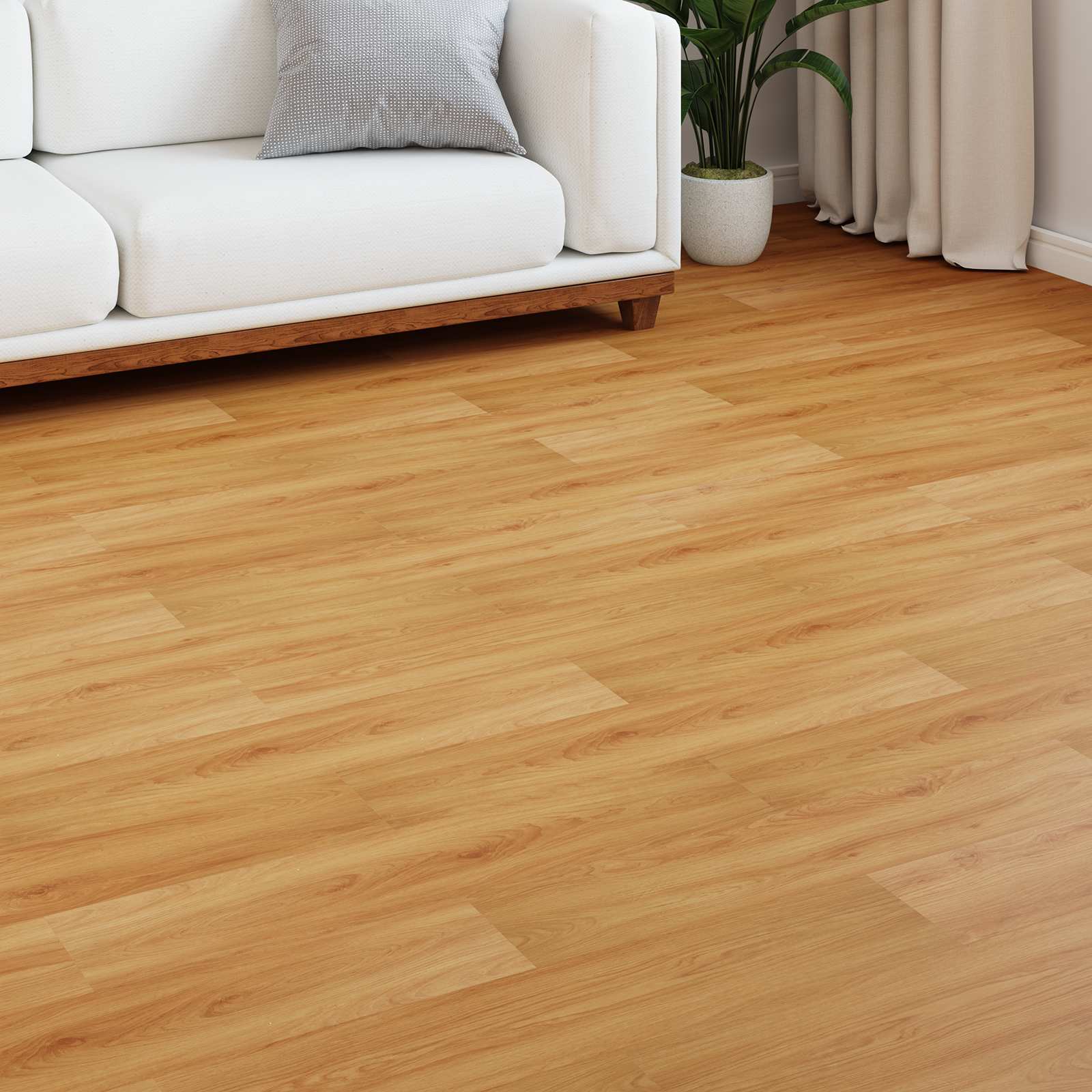 vidaXL Laminaatvloer 5 pcs Donker Walnoten 101 x 20 x 0,8 cm