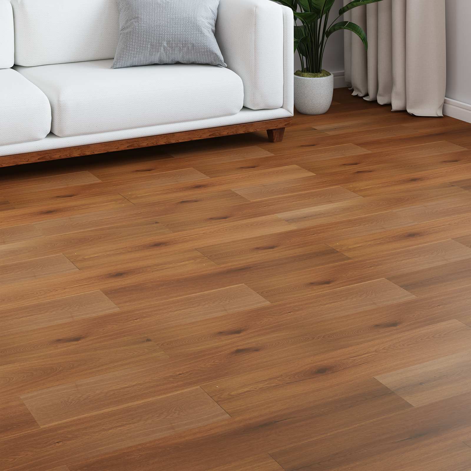 vidaXL Laminaatvloer 5 pcs Donker Walnoten 101 x 20 x 0,8 cm