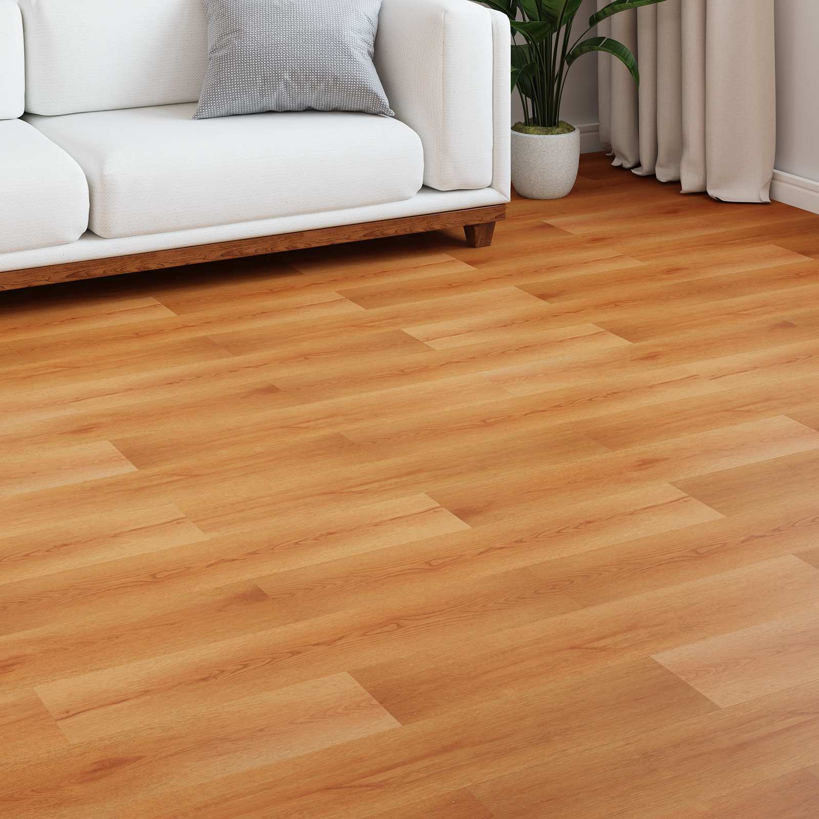 vidaXL Laminaatvloer 5 pcs Donker Walnoten 101 x 20 x 0,8 cm