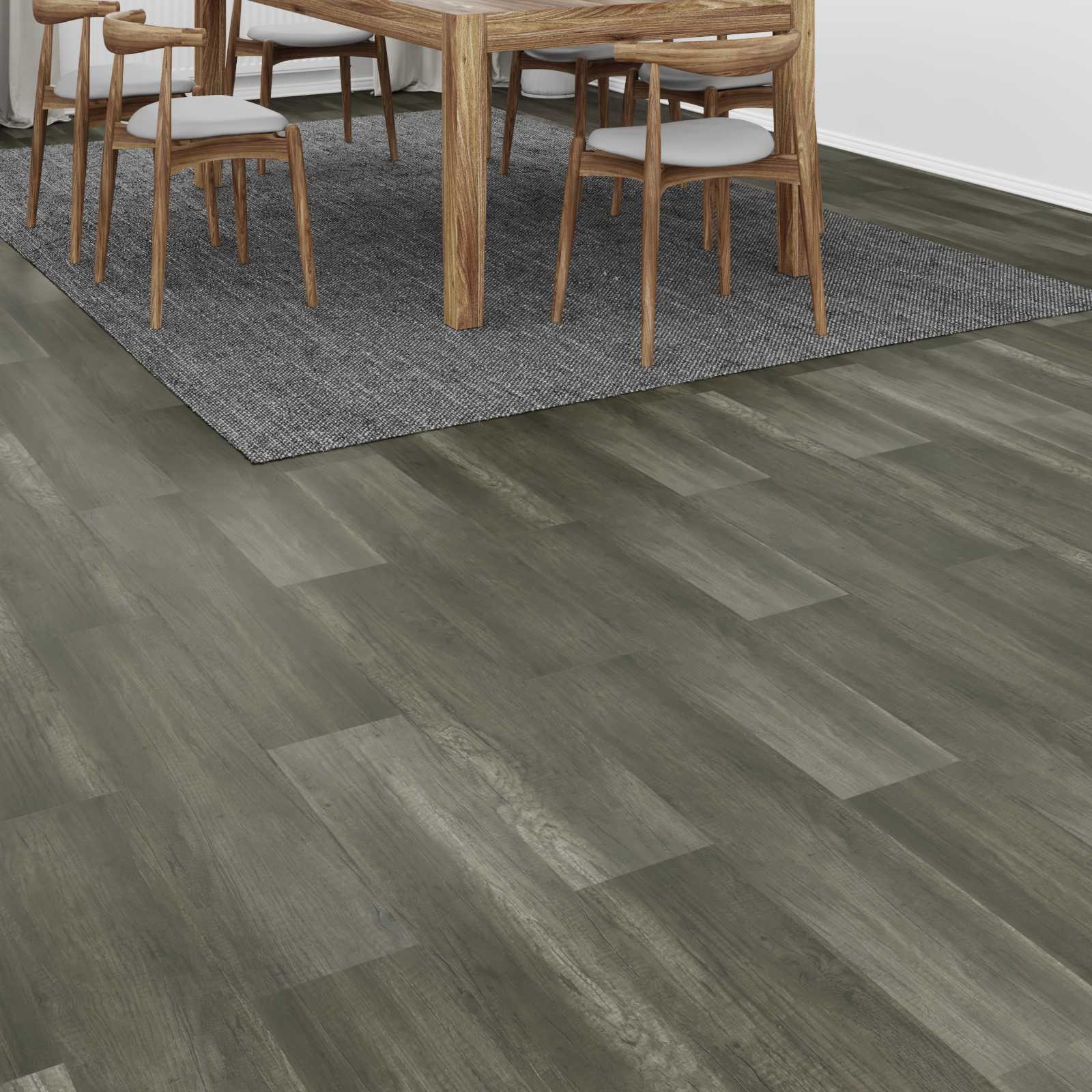 vidaXL Laminaatvloer 5 pcs Donker Walnoten 101 x 20 x 0,8 cm