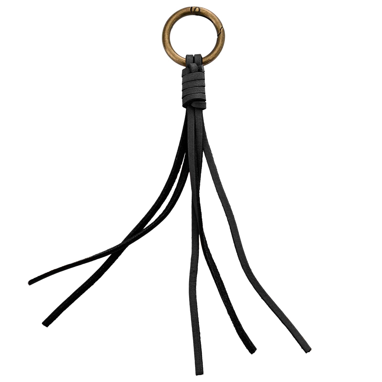 vidaXL Leren Strap Zwart 200 x 0,3 cm Leer