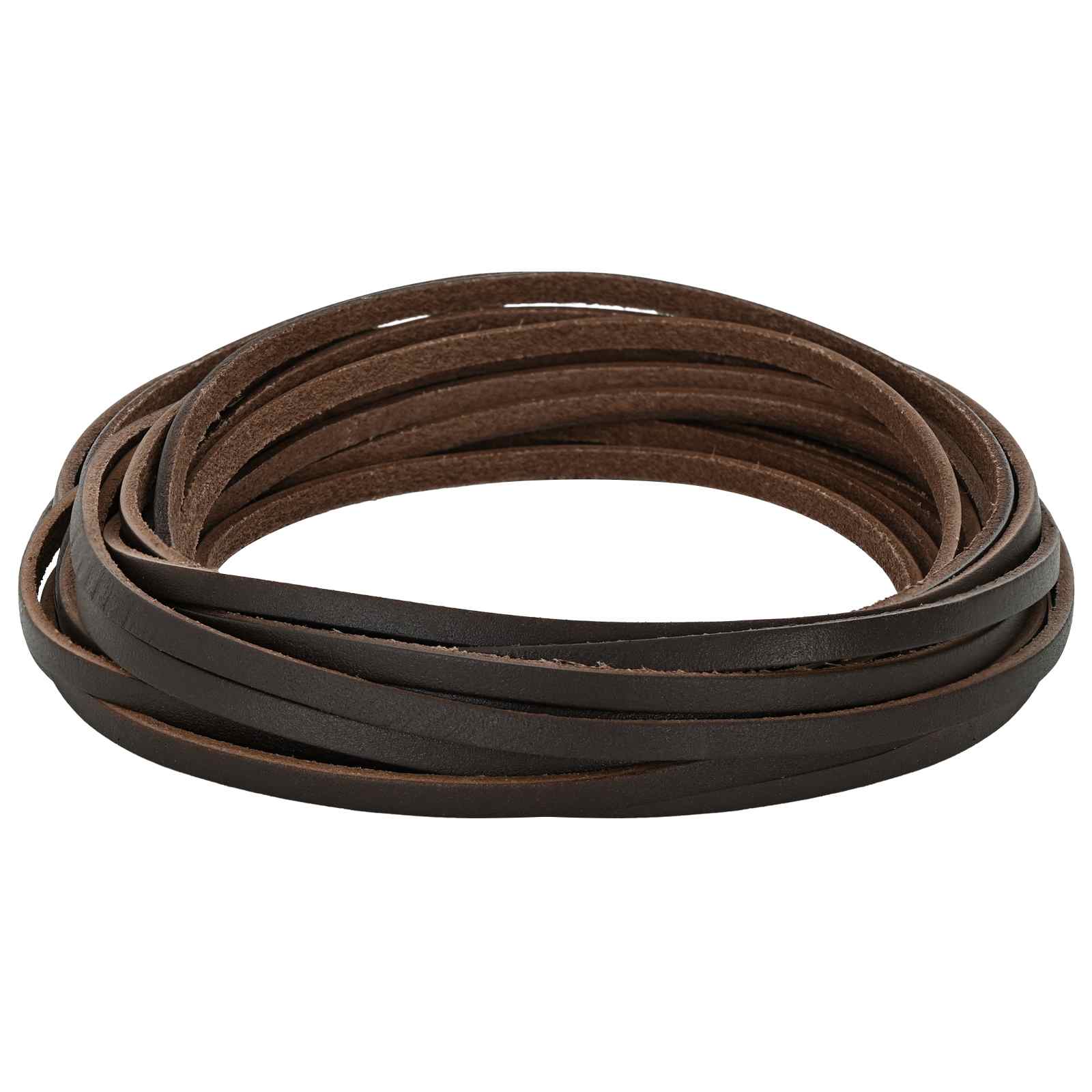 vidaXL Leren Strap Zwart 200 x 0,3 cm Leer