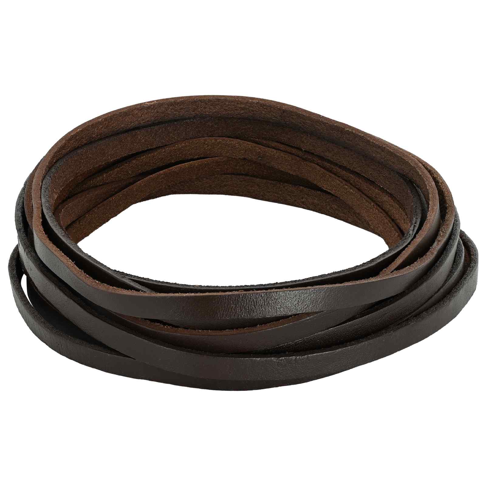 vidaXL Leren Strap Zwart 200 x 0,3 cm Leer