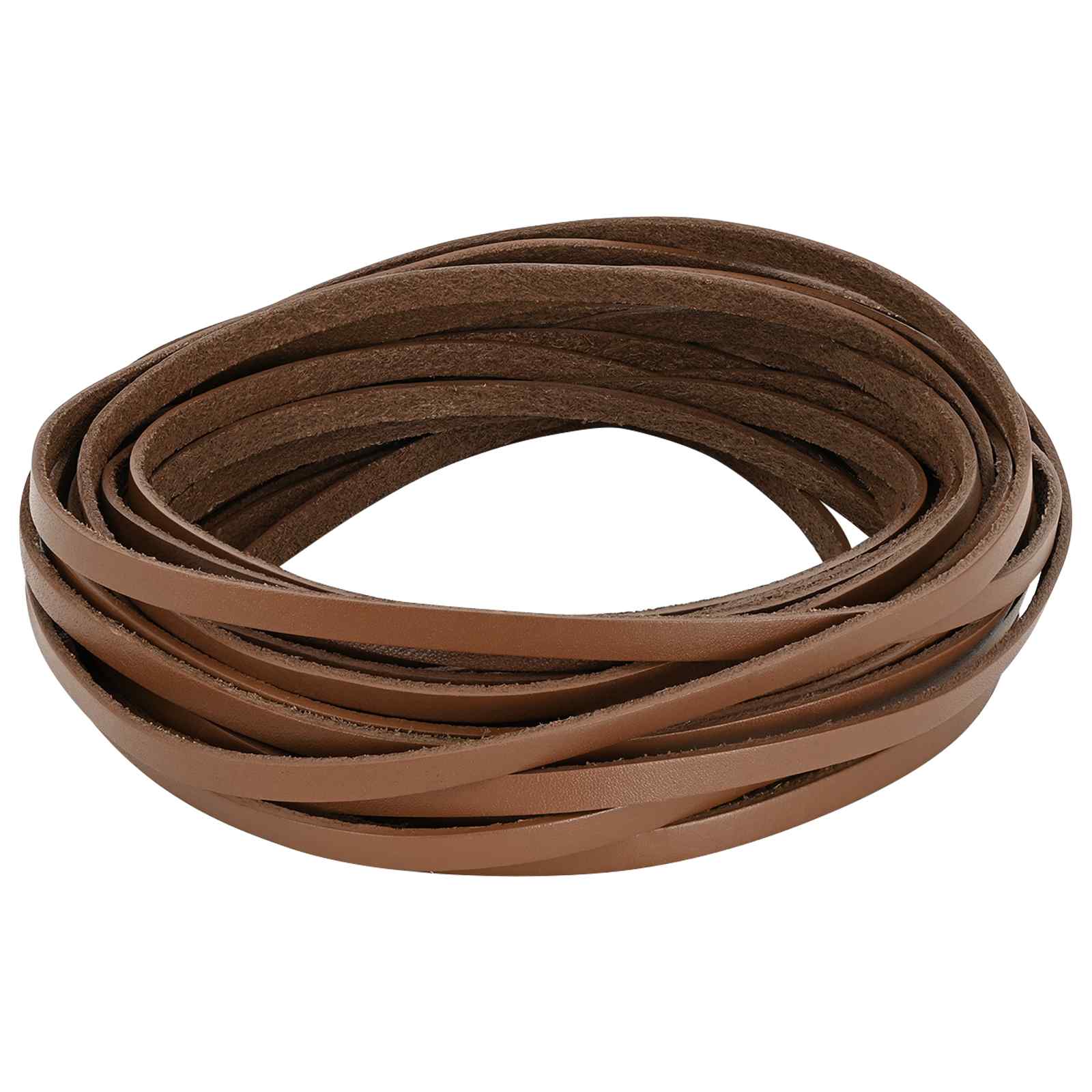vidaXL Leren Strap Zwart 200 x 0,3 cm Leer