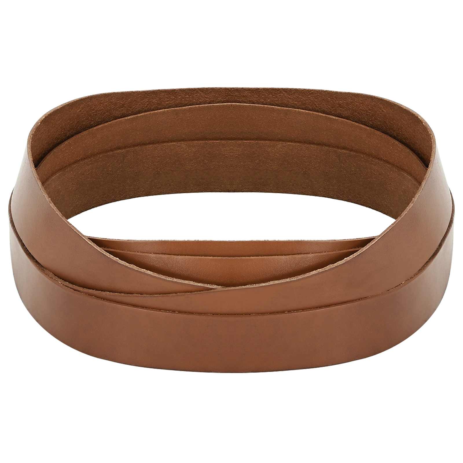 vidaXL Leren Strap Zwart 200 x 0,3 cm Leer