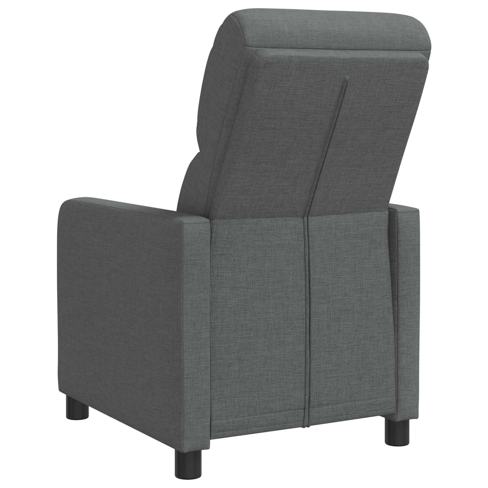 vidaXL Relaxfauteuil Lichtgrijs Stof