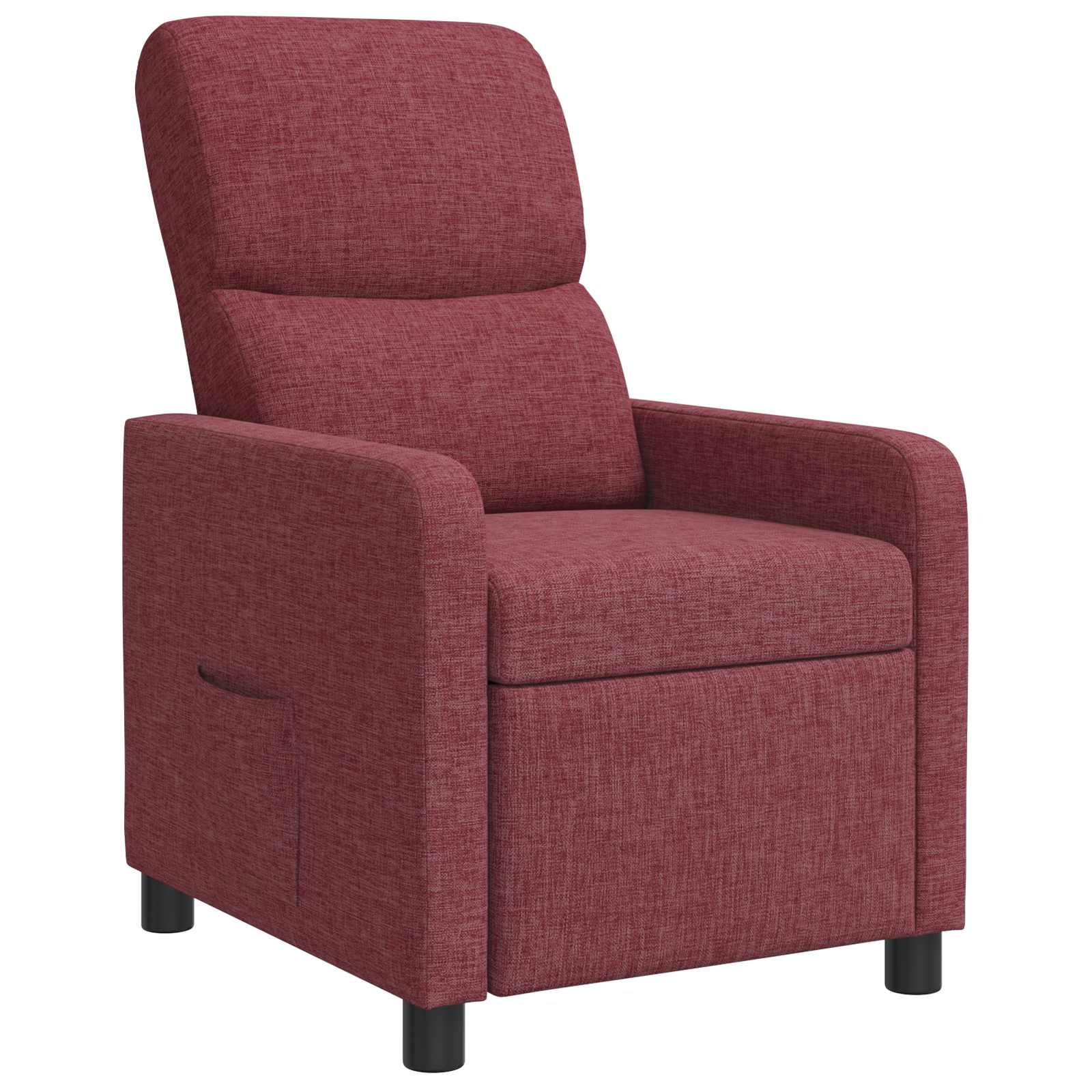 vidaXL Relaxfauteuil Lichtgrijs Stof