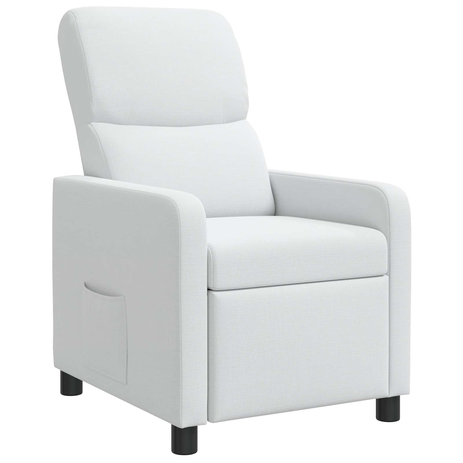 vidaXL Relaxfauteuil Lichtgrijs Stof