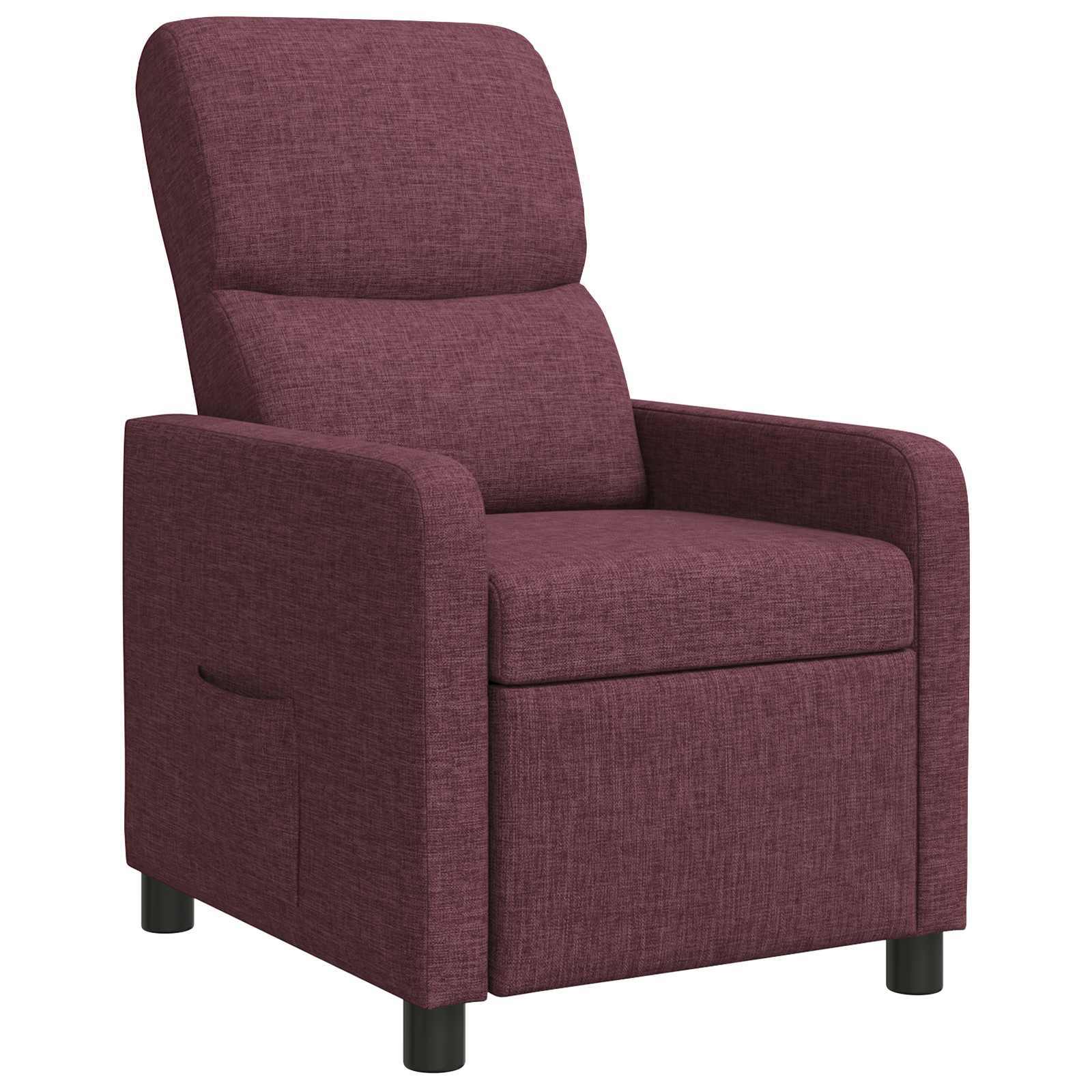 vidaXL Relaxfauteuil Lichtgrijs Stof