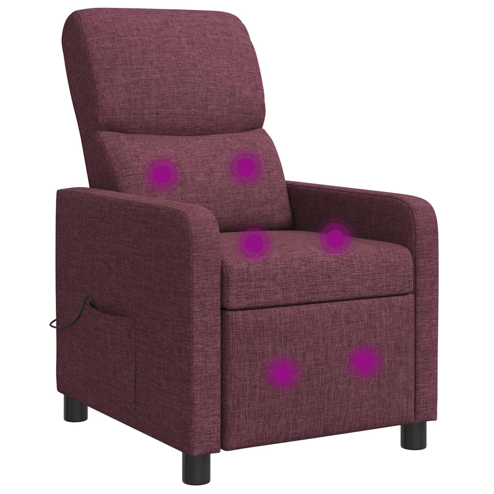 vidaXL Relaxfauteuil Lichtgrijs Stof