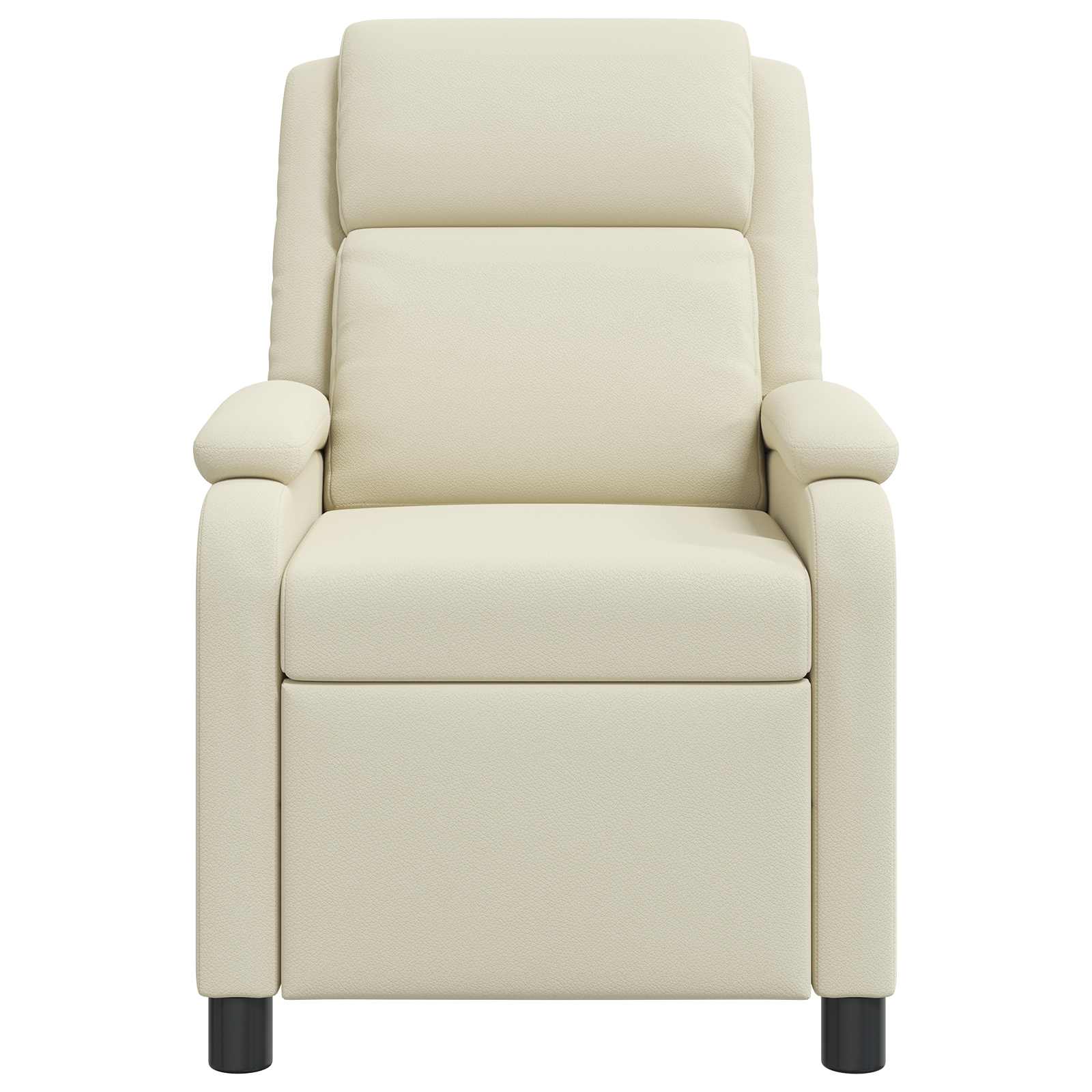 vidaXL Relaxfauteuil Zwart Kunstleer