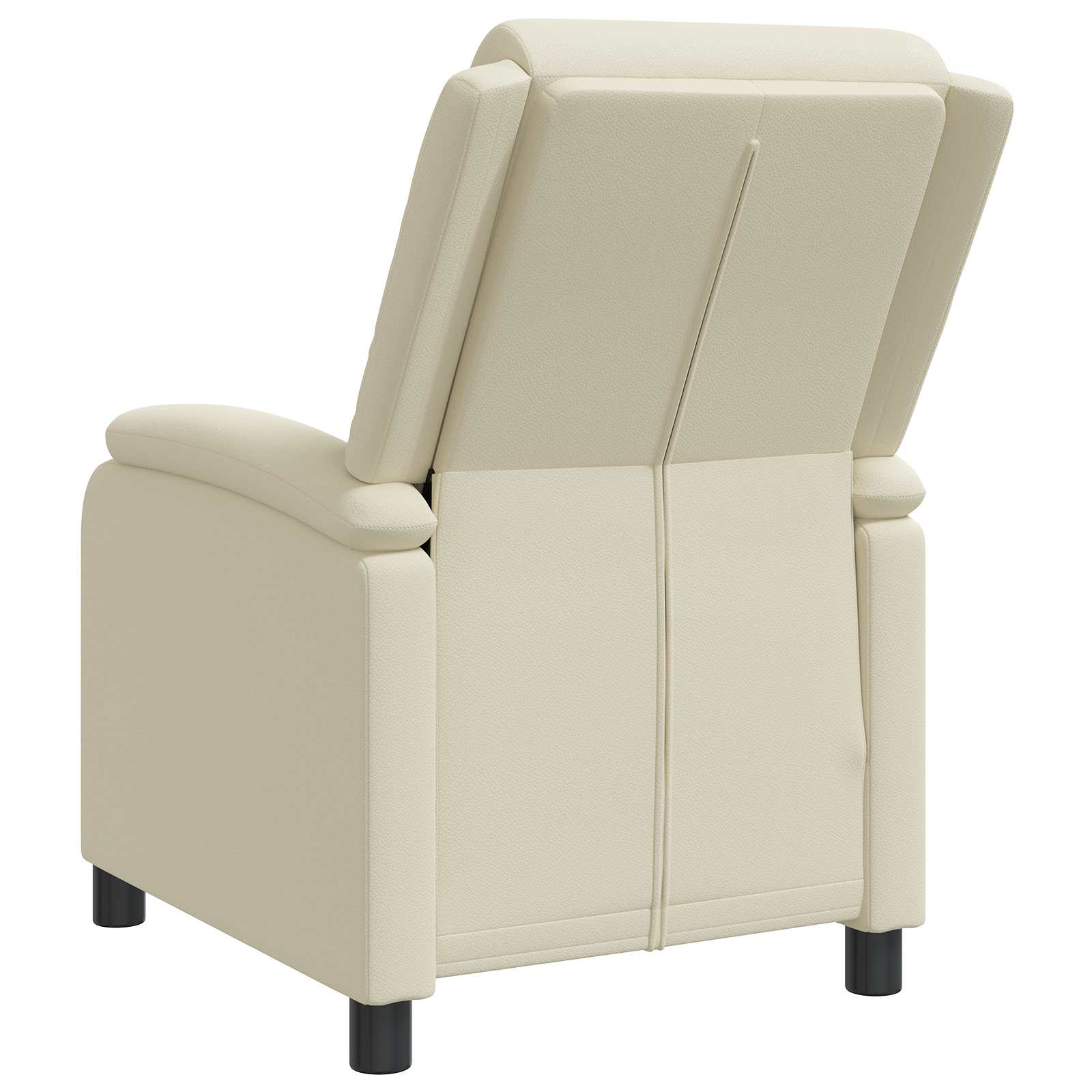 vidaXL Relaxfauteuil Zwart Kunstleer