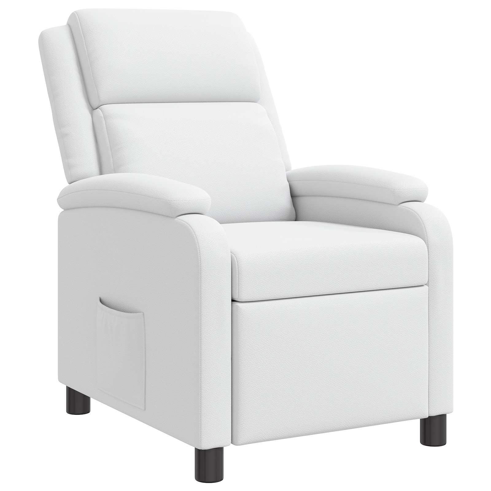 vidaXL Relaxfauteuil Zwart Kunstleer