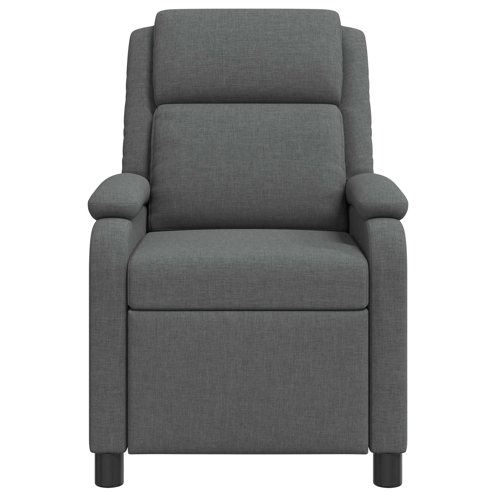 vidaXL Relaxfauteuil Lichtgrijs Stof