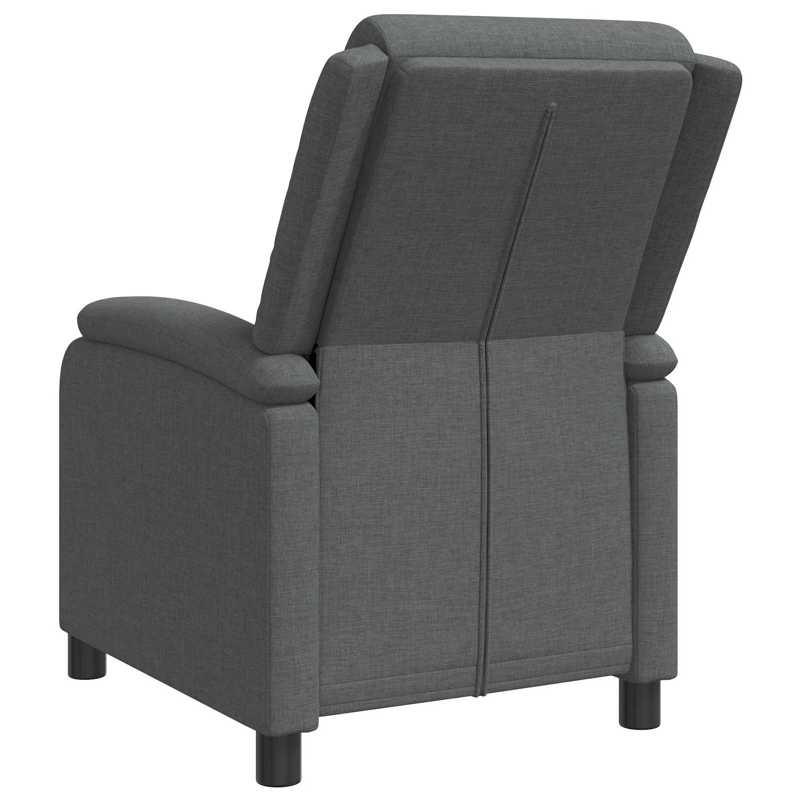 vidaXL Relaxfauteuil Lichtgrijs Stof