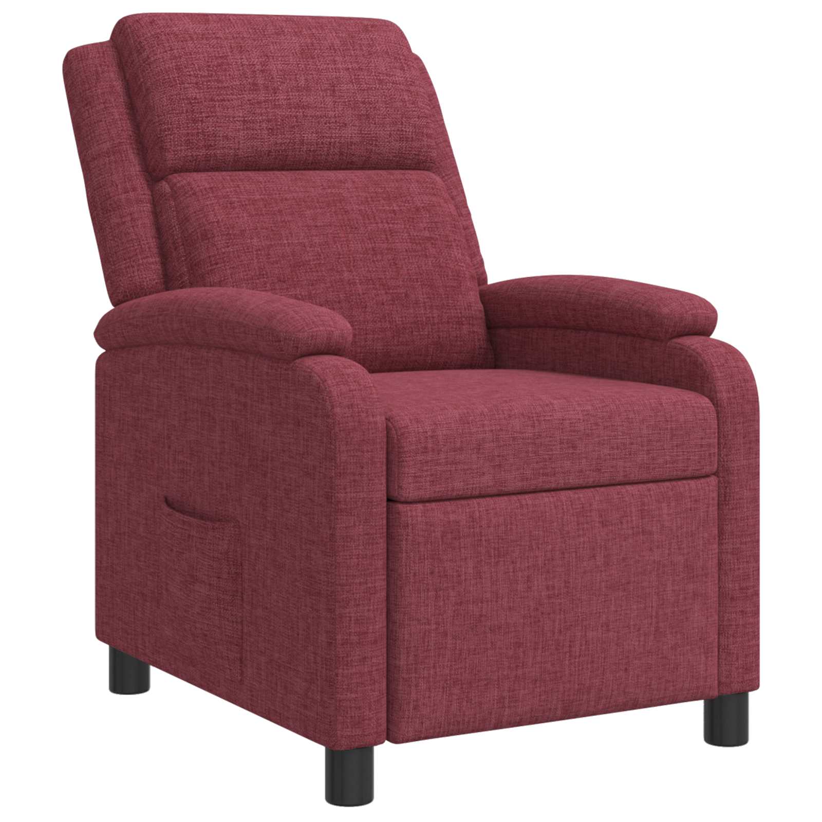 vidaXL Relaxfauteuil Lichtgrijs Stof