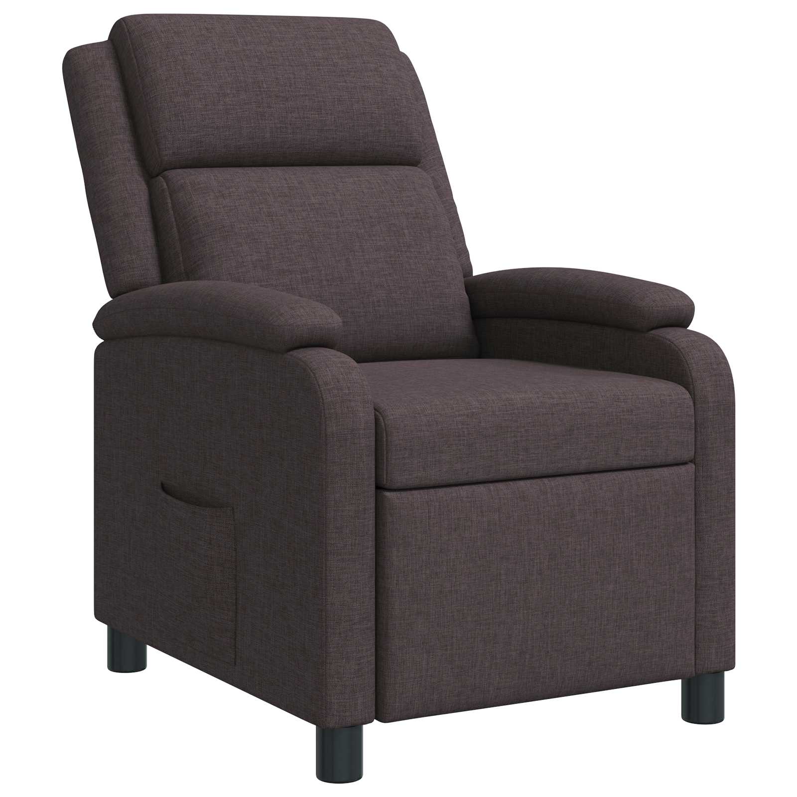 vidaXL Relaxfauteuil Lichtgrijs Stof