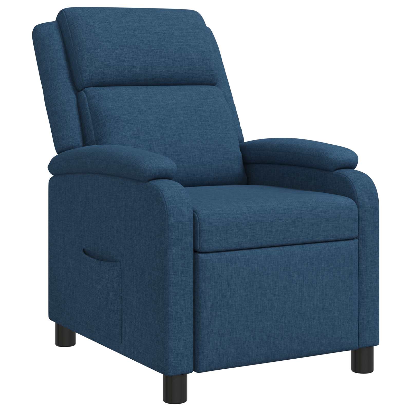 vidaXL Relaxfauteuil Lichtgrijs Stof