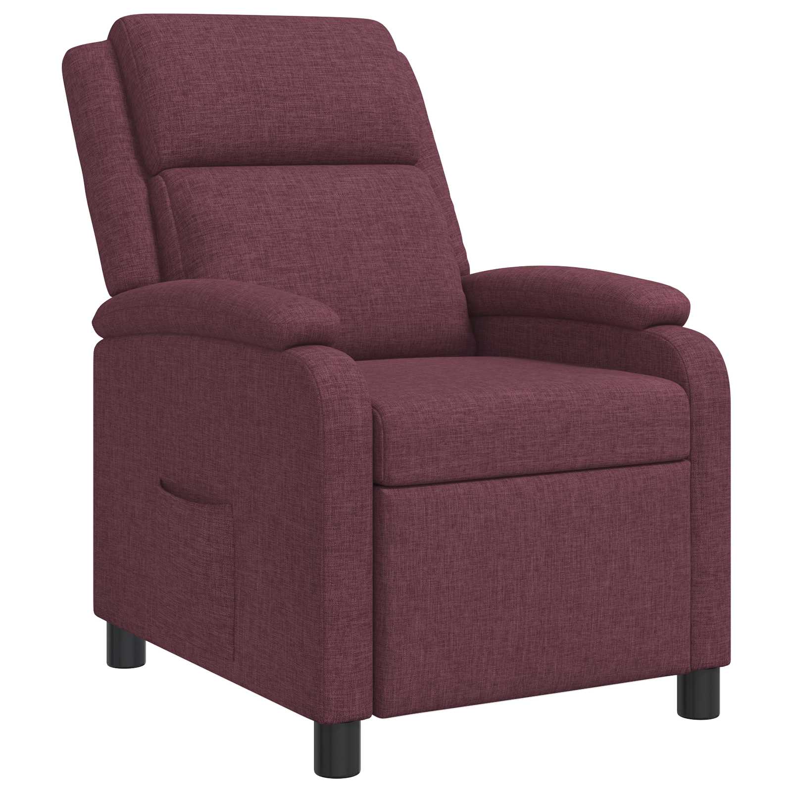 vidaXL Relaxfauteuil Lichtgrijs Stof