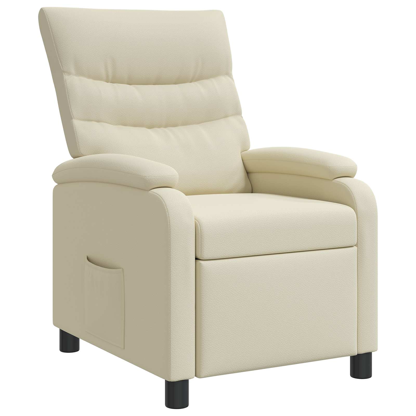 vidaXL Relaxfauteuil Zwart Kunstleer