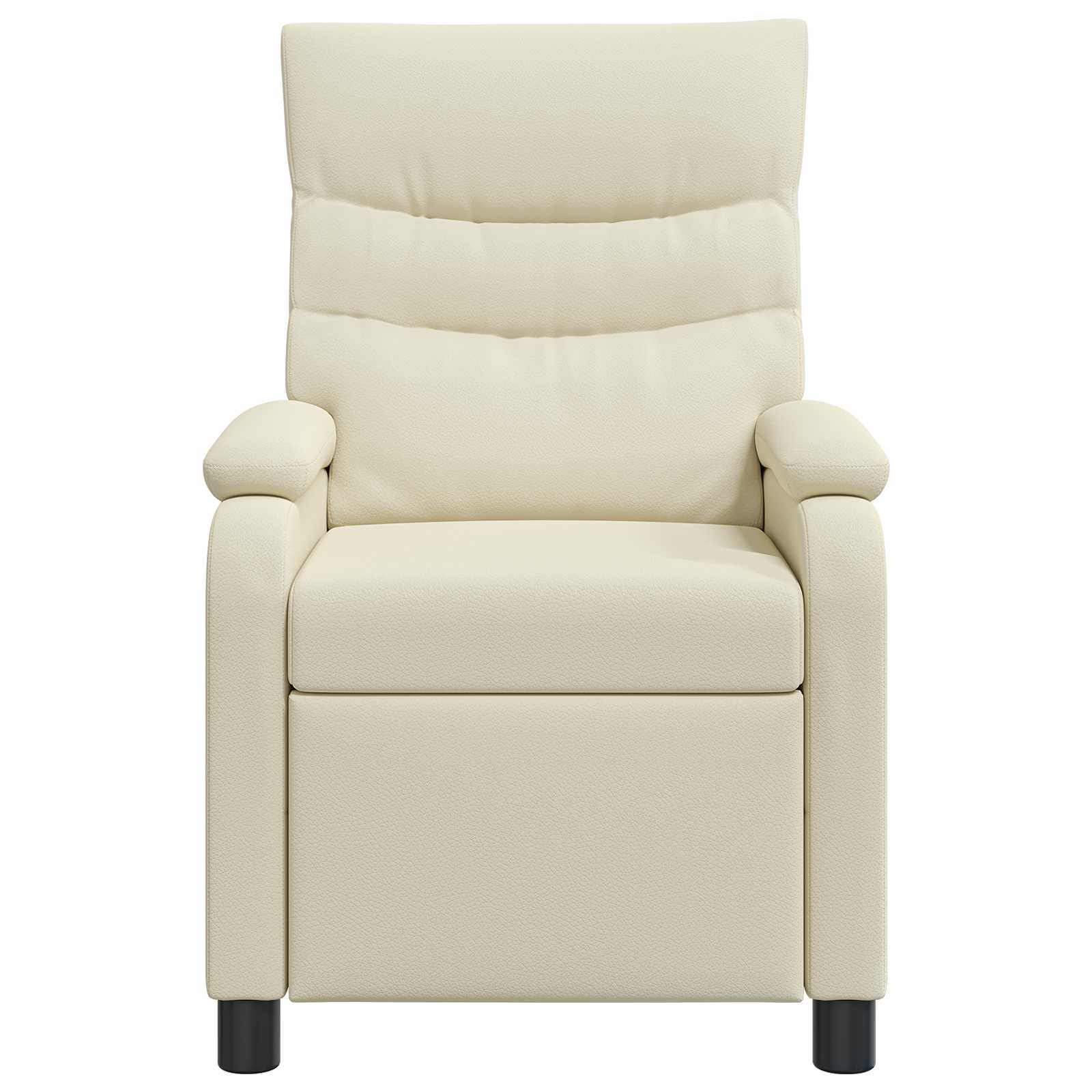 vidaXL Relaxfauteuil Zwart Kunstleer