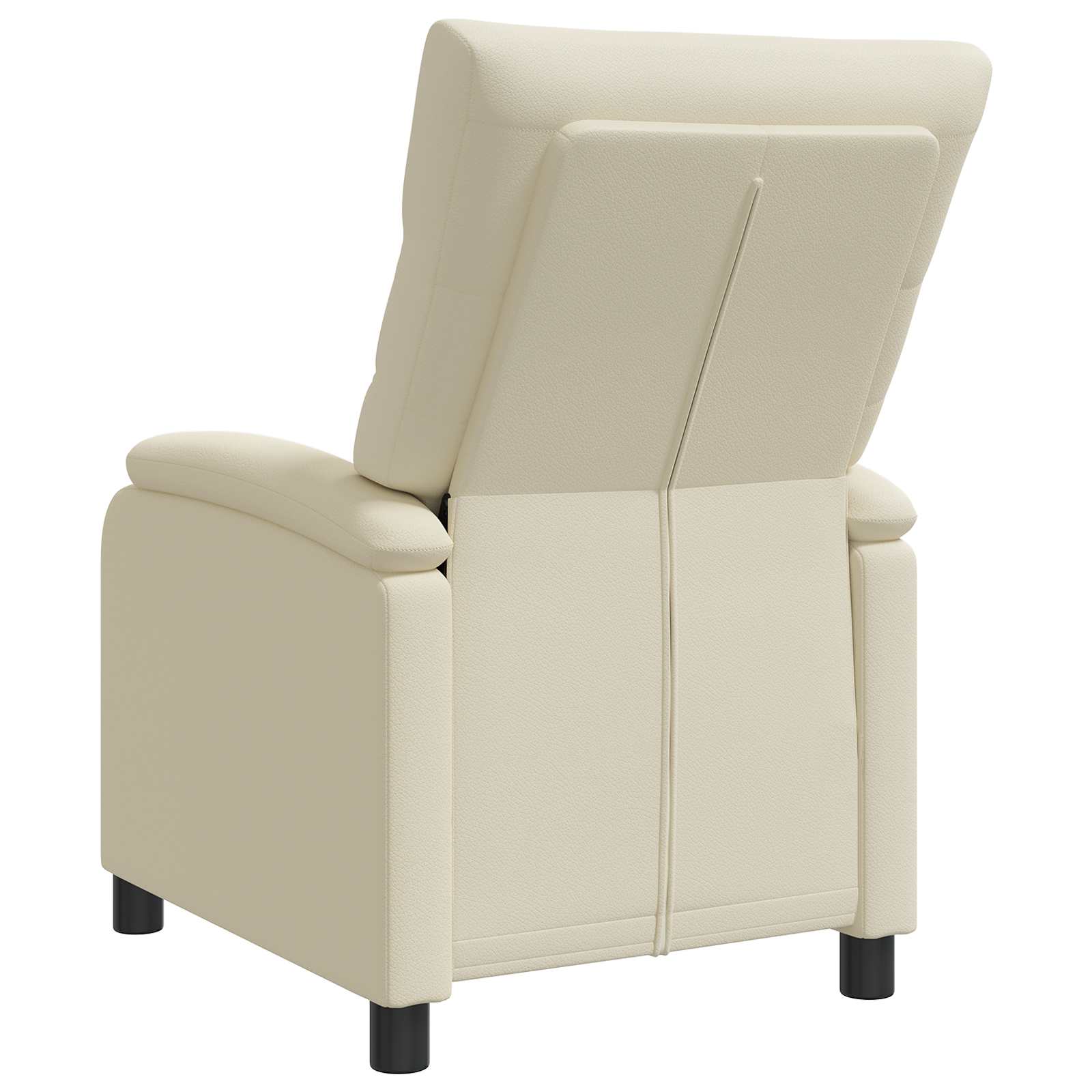 vidaXL Relaxfauteuil Zwart Kunstleer