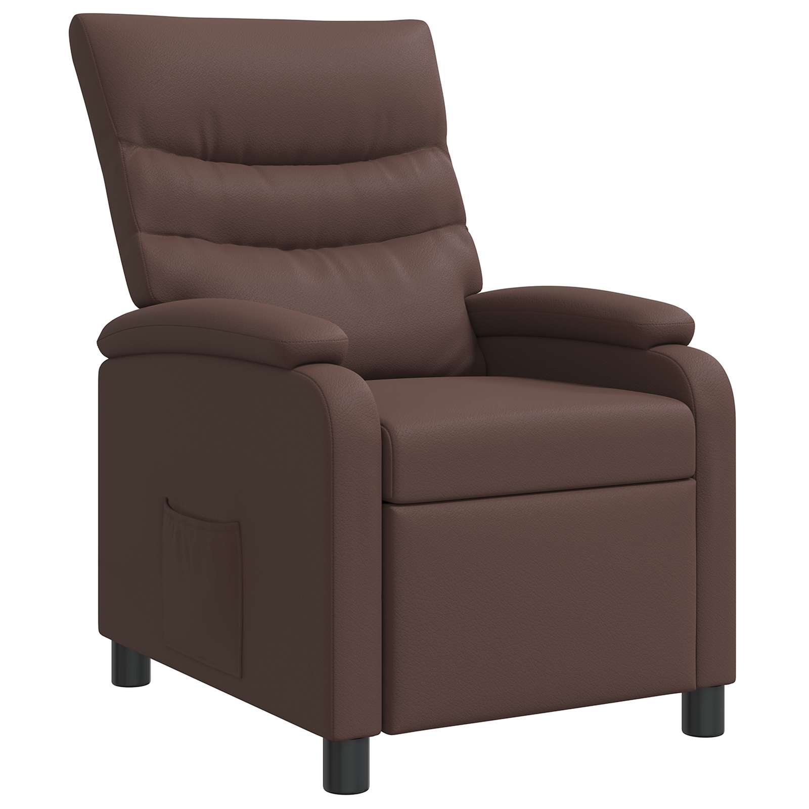vidaXL Relaxfauteuil Zwart Kunstleer