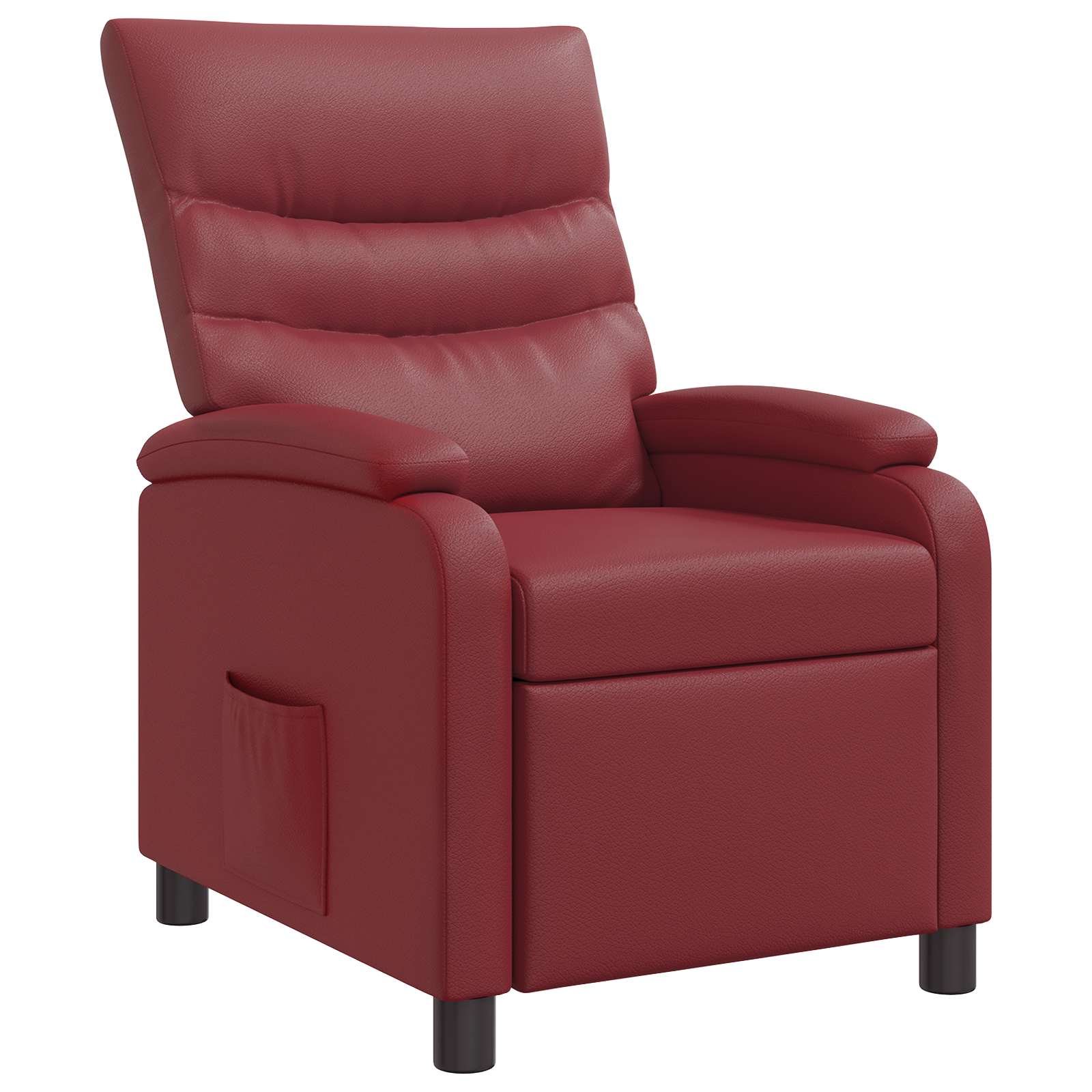 vidaXL Relaxfauteuil Zwart Kunstleer