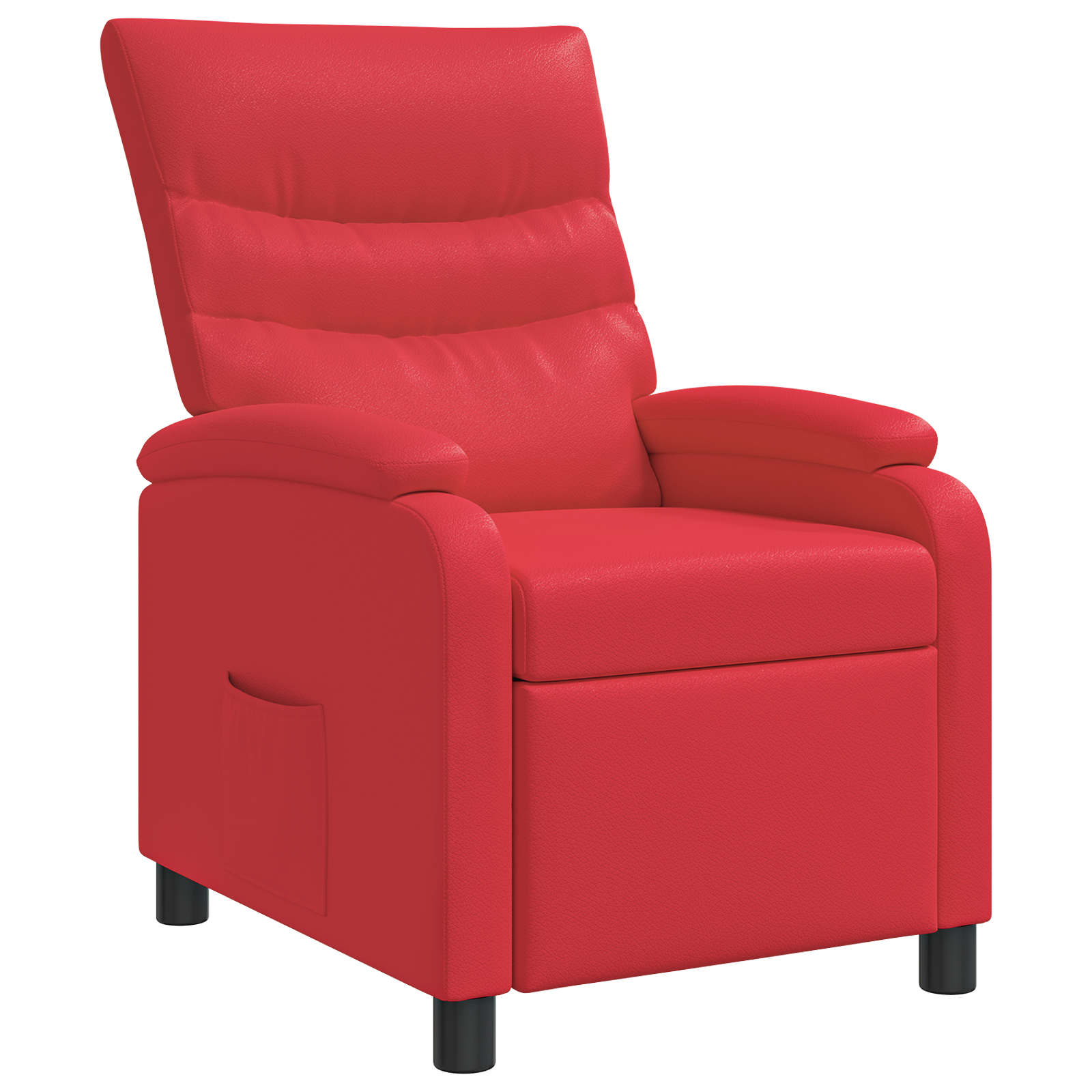 vidaXL Relaxfauteuil Zwart Kunstleer