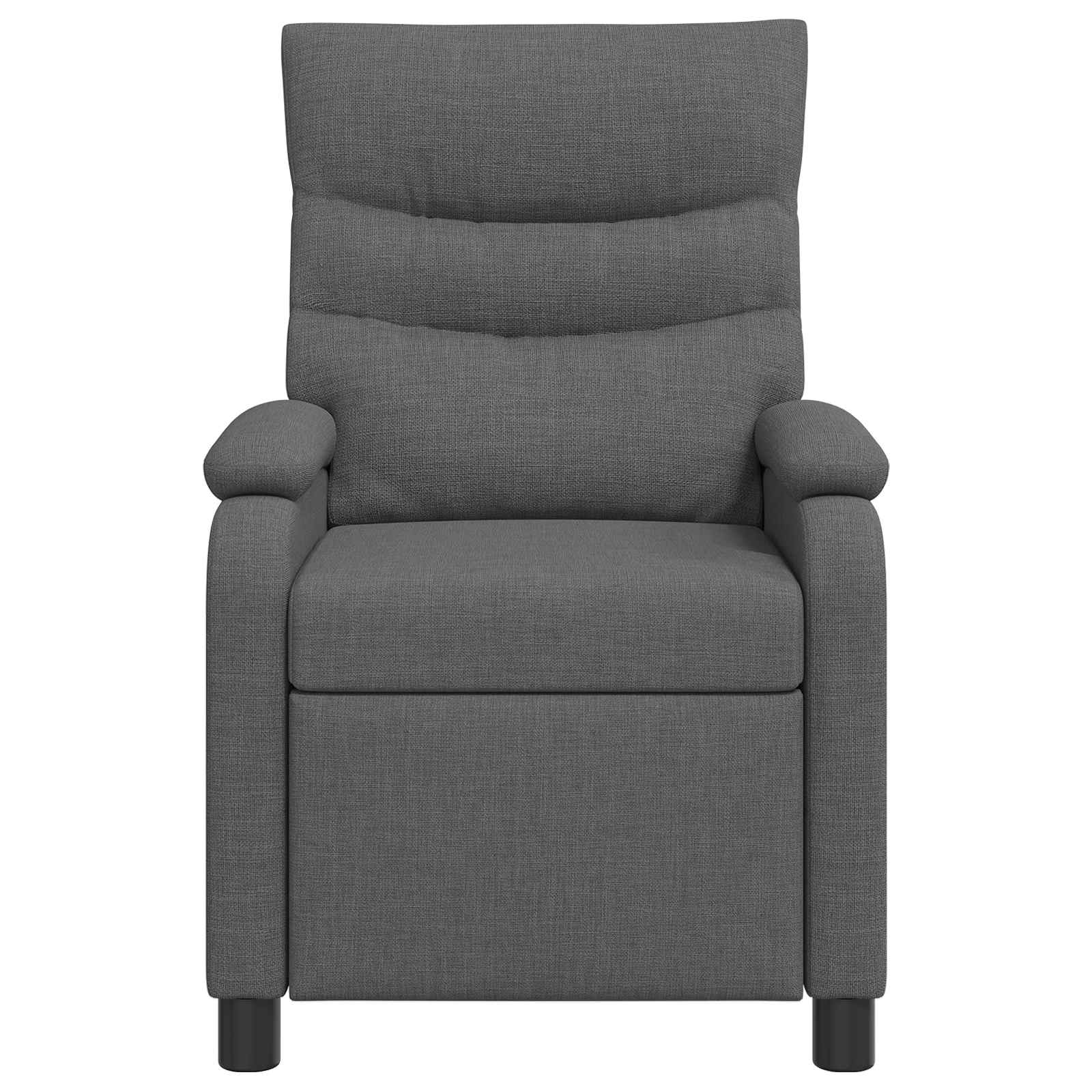 vidaXL Relaxfauteuil Lichtgrijs Stof