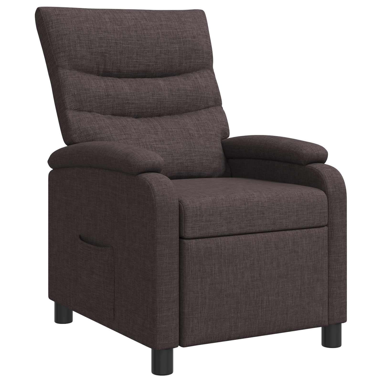 vidaXL Relaxfauteuil Lichtgrijs Stof