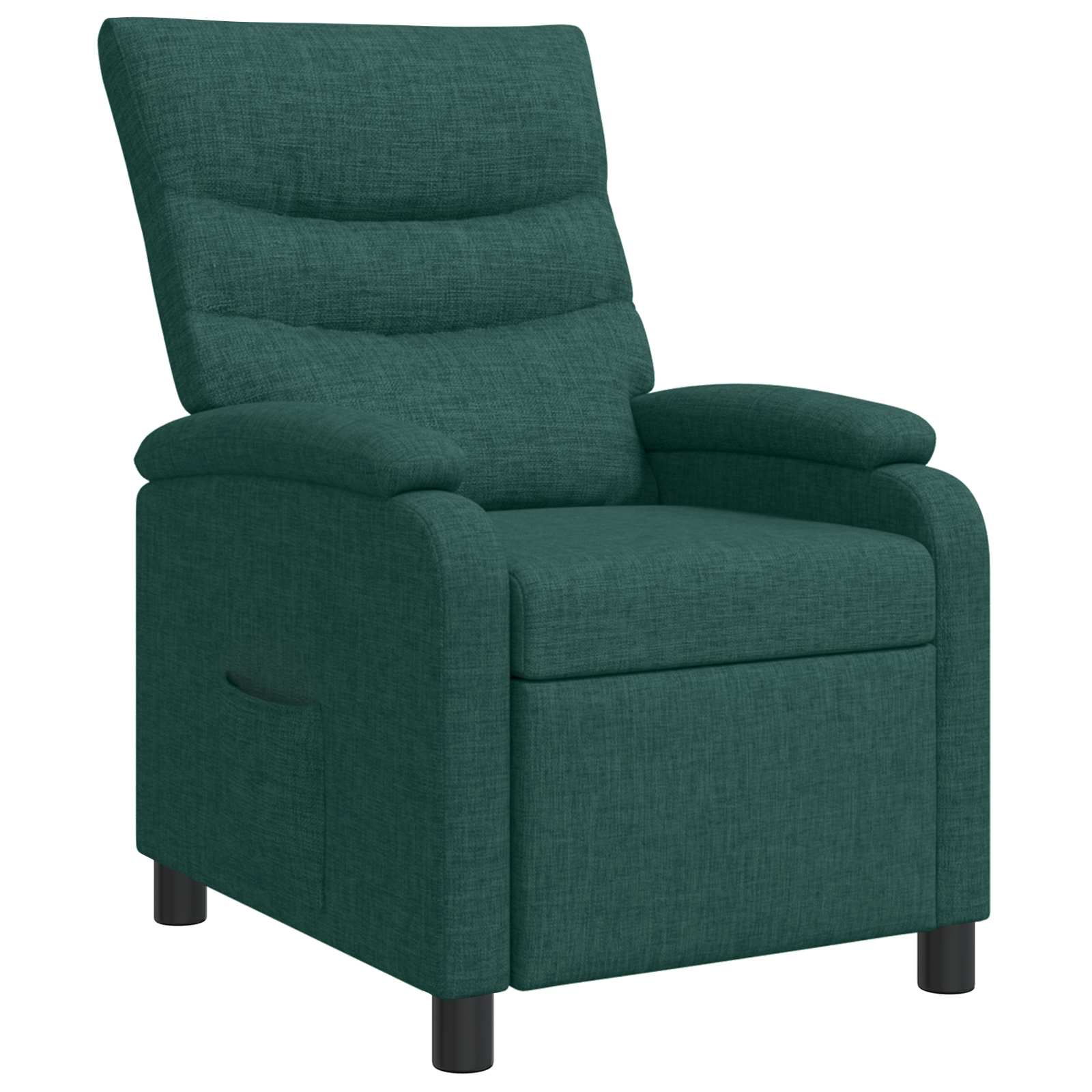 vidaXL Relaxfauteuil Lichtgrijs Stof