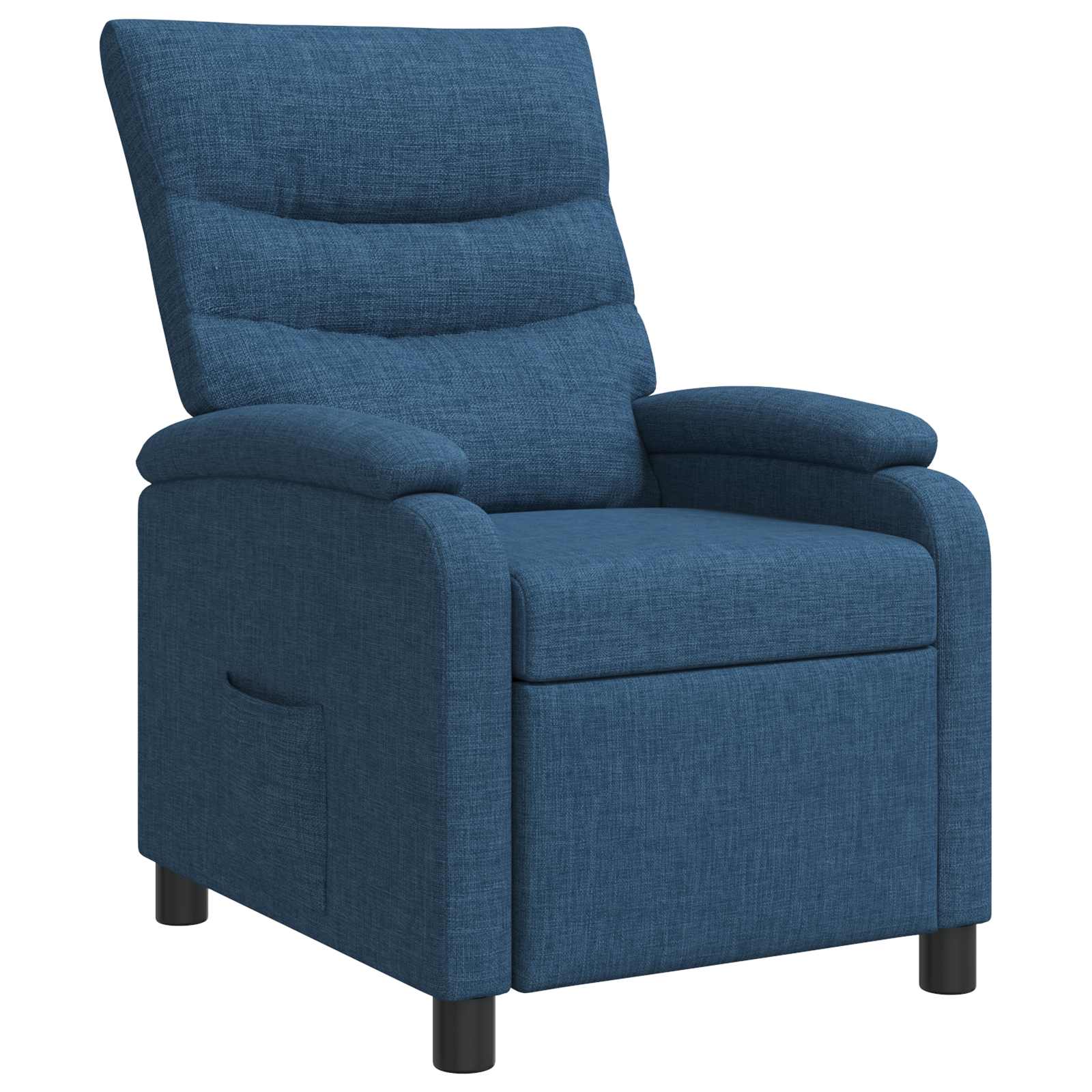 vidaXL Relaxfauteuil Lichtgrijs Stof