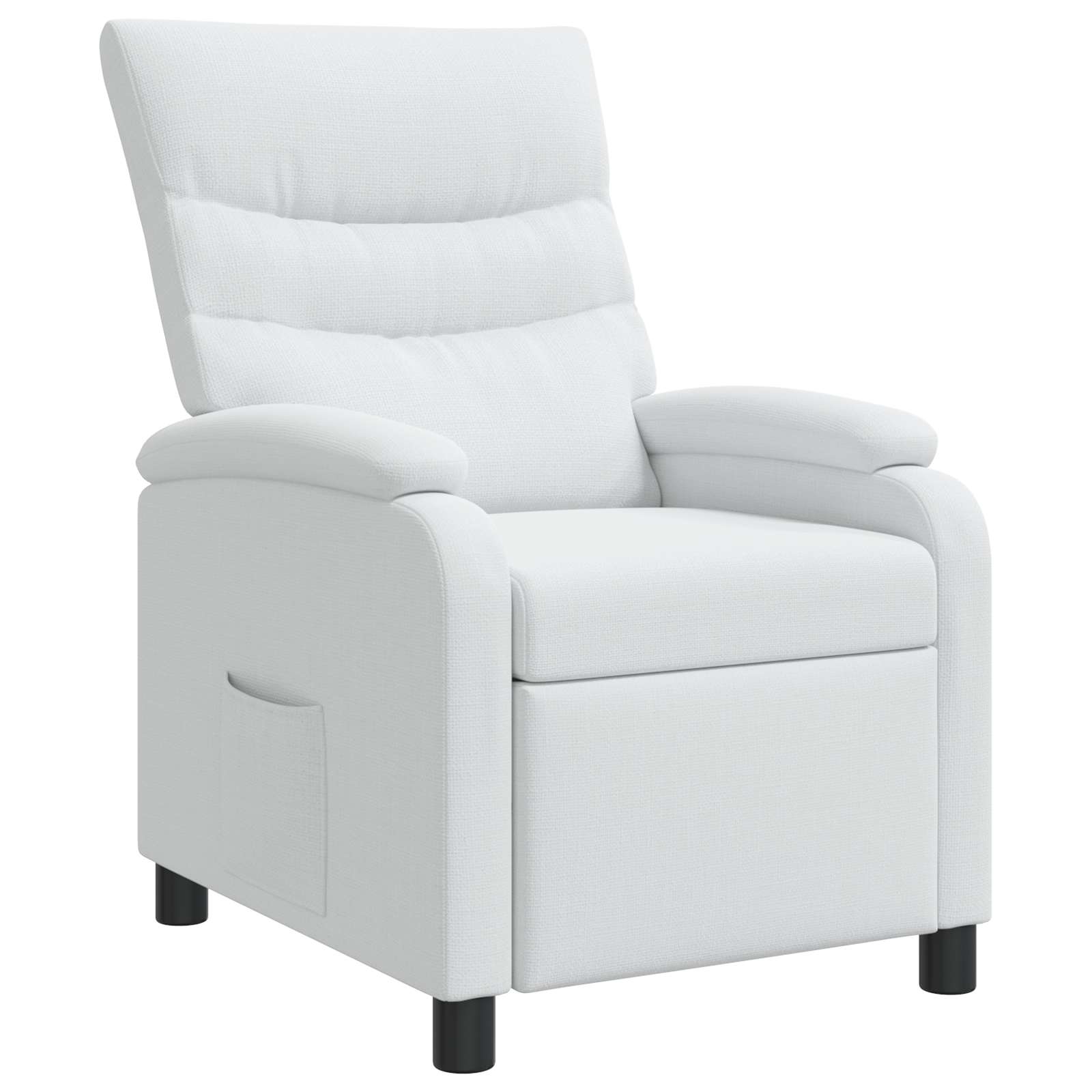 vidaXL Relaxfauteuil Lichtgrijs Stof