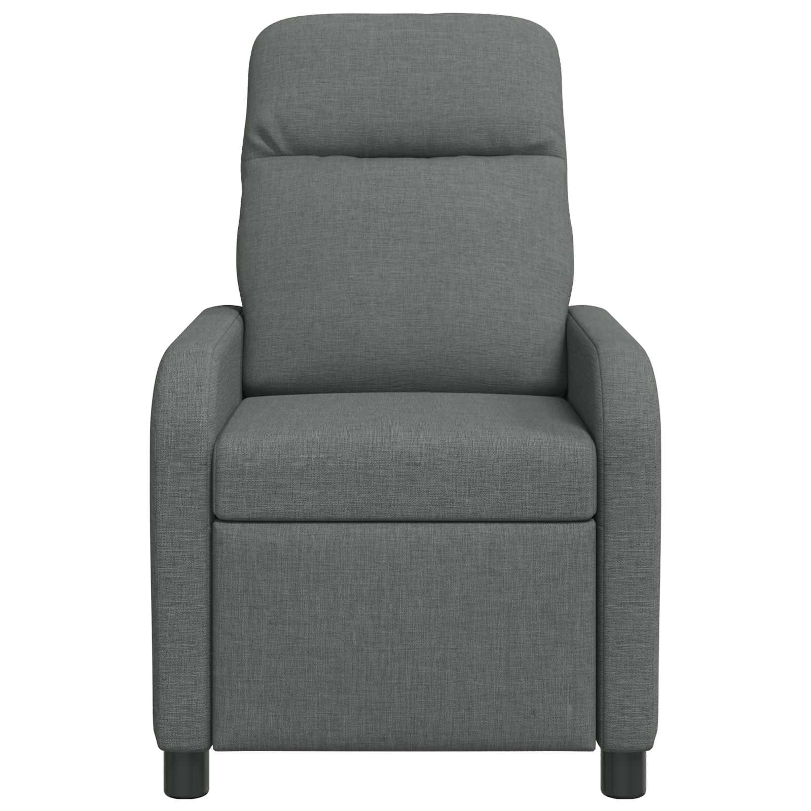 vidaXL Relaxfauteuil Lichtgrijs Stof