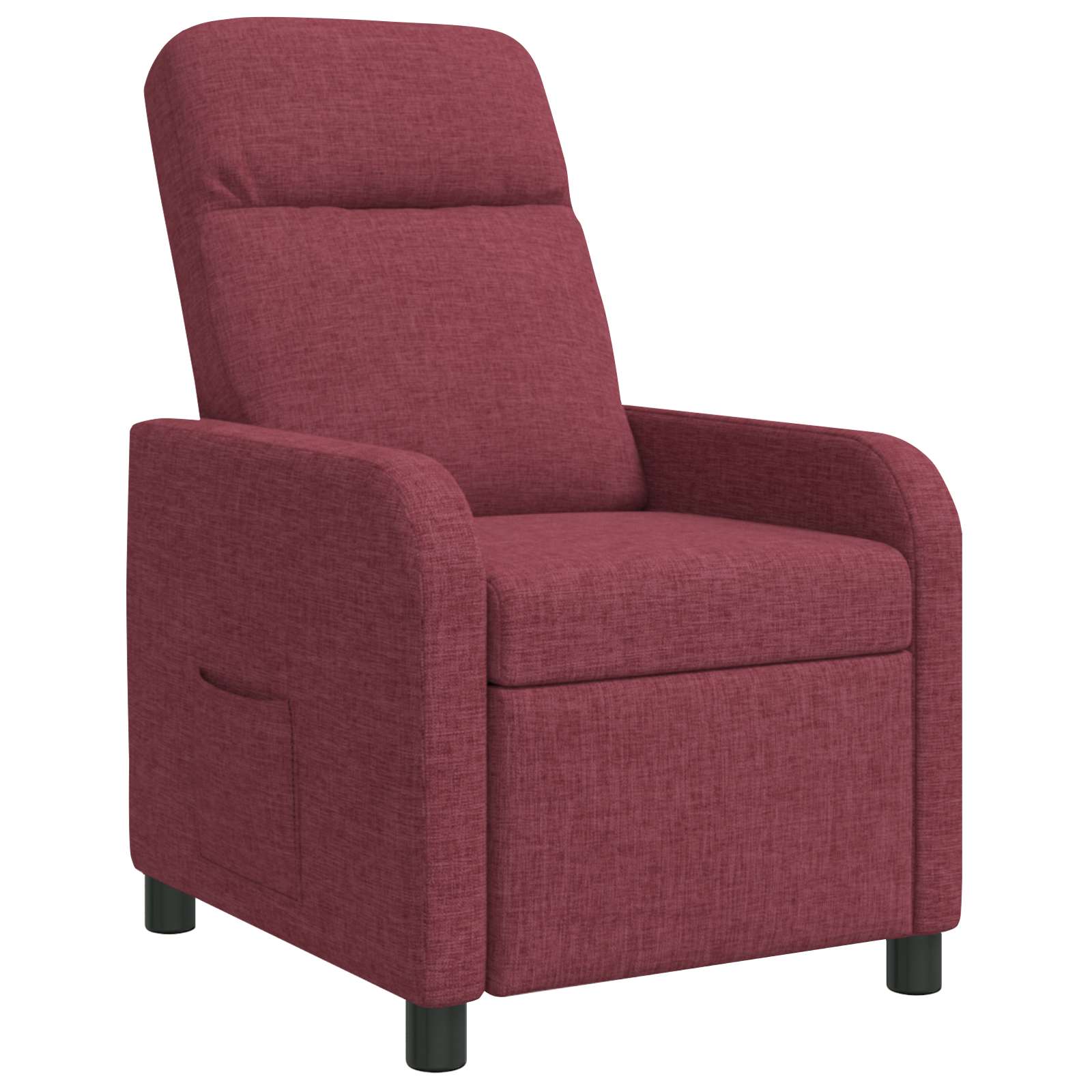 vidaXL Relaxfauteuil Lichtgrijs Stof