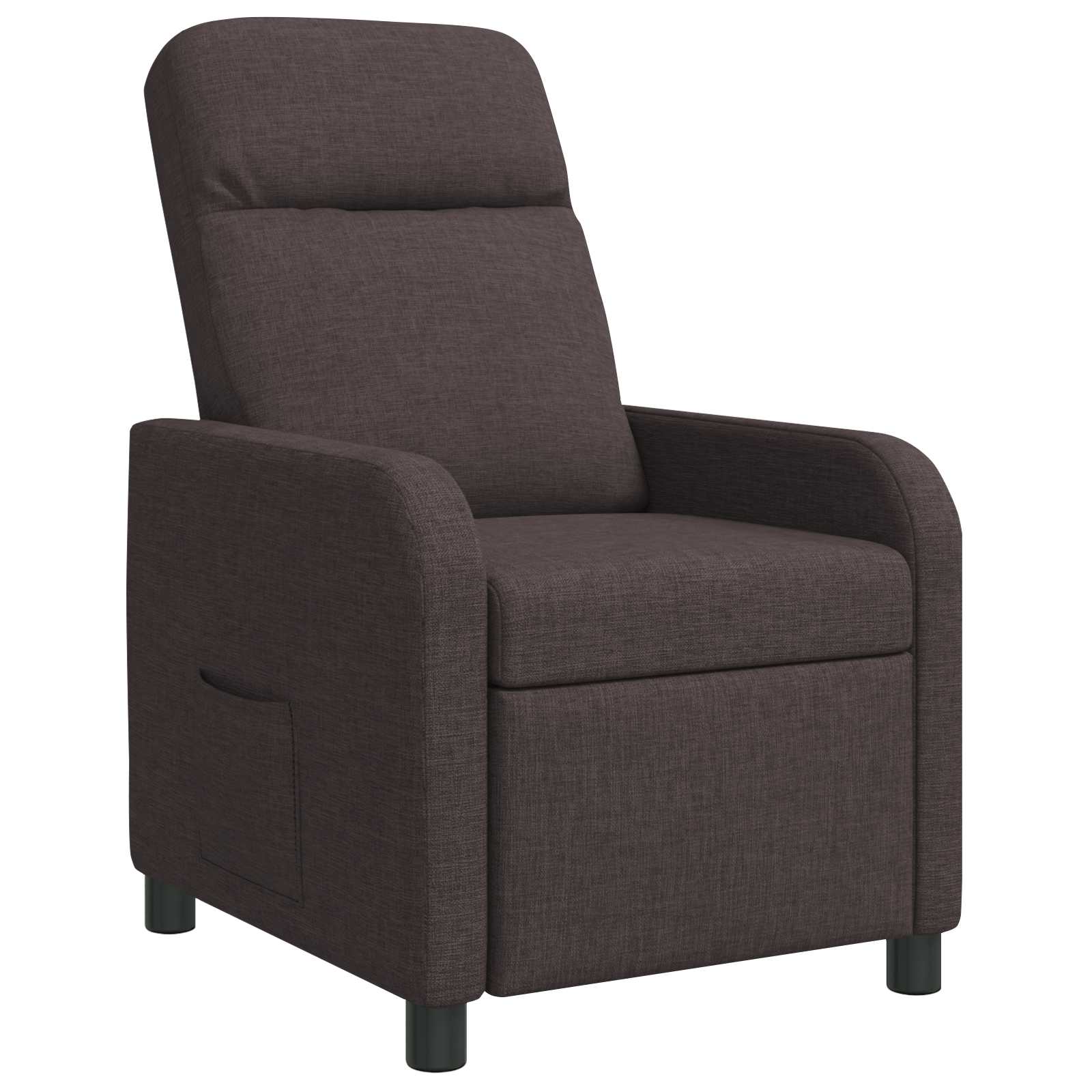vidaXL Relaxfauteuil Lichtgrijs Stof
